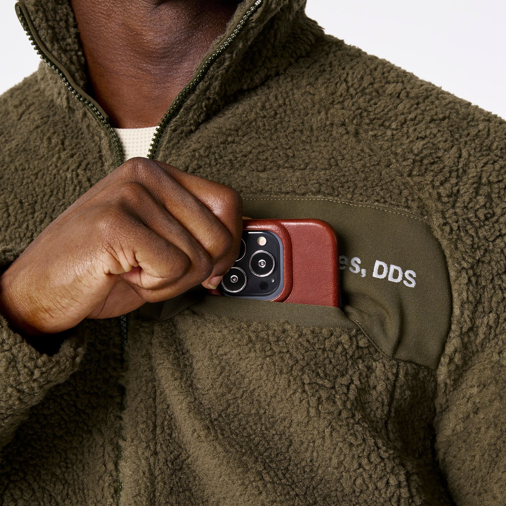 men's Spruce On Shift High Pile - Bomber Jacket™ - Image 7