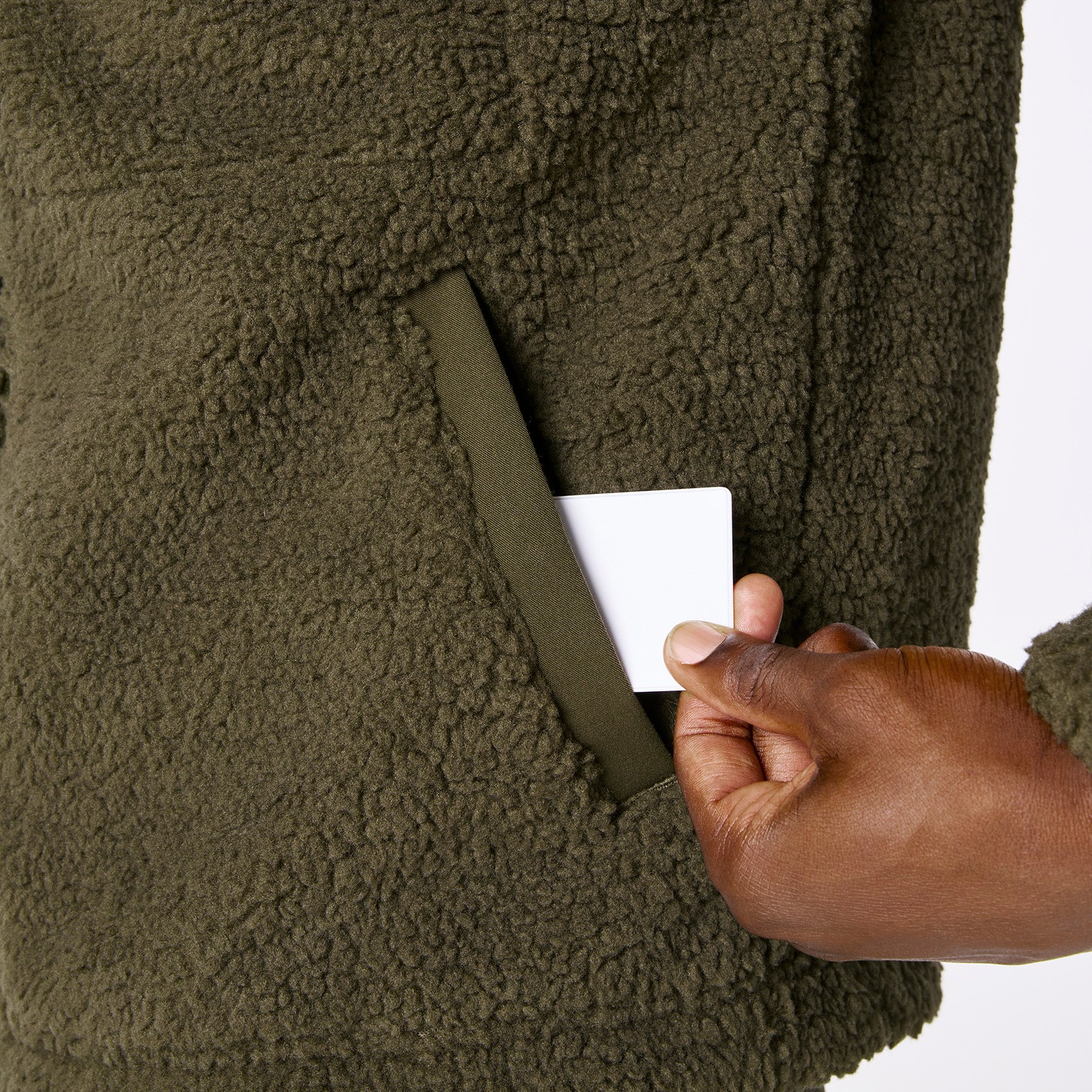 men's Spruce On Shift High Pile - Bomber Jacket™ - Image 8