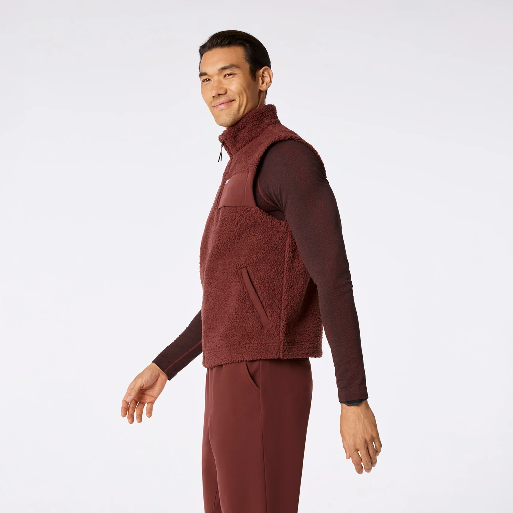 men's Walnut On-Shift High Pile Vest™ - Image 3