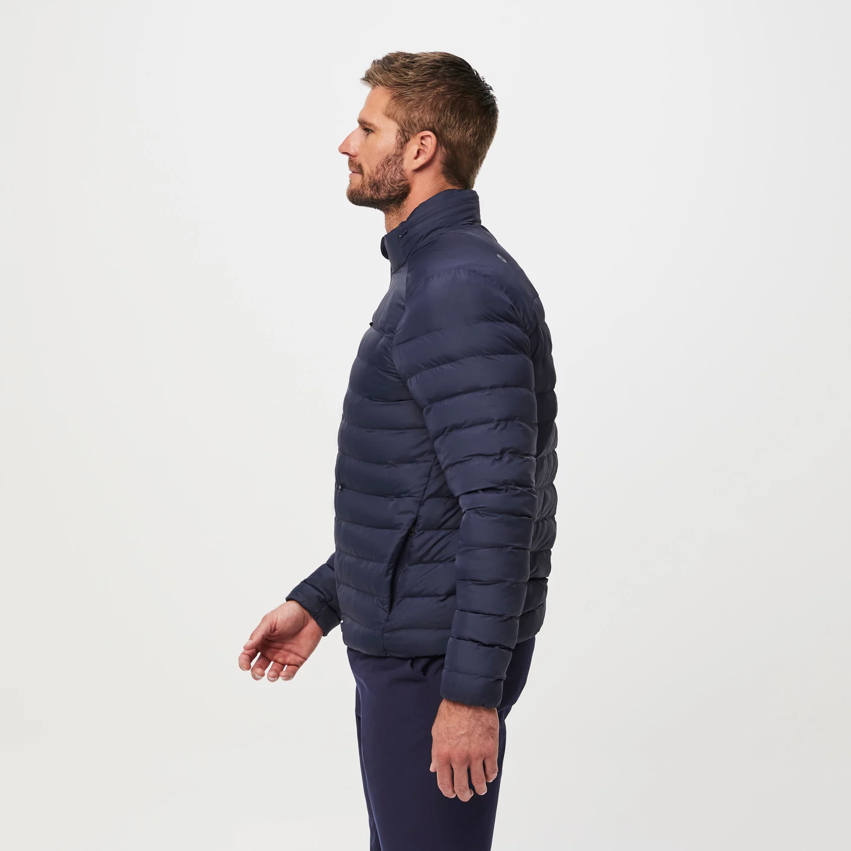 men's Navy On-Shift™ Packable - Puffer Jacket - Image 3