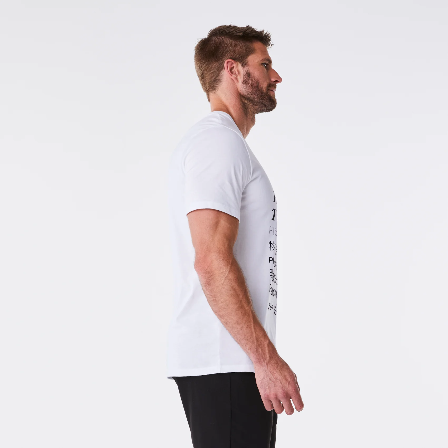 men's White Pharmacist Supersoft - Shortsleeve Underscrub - Image 4