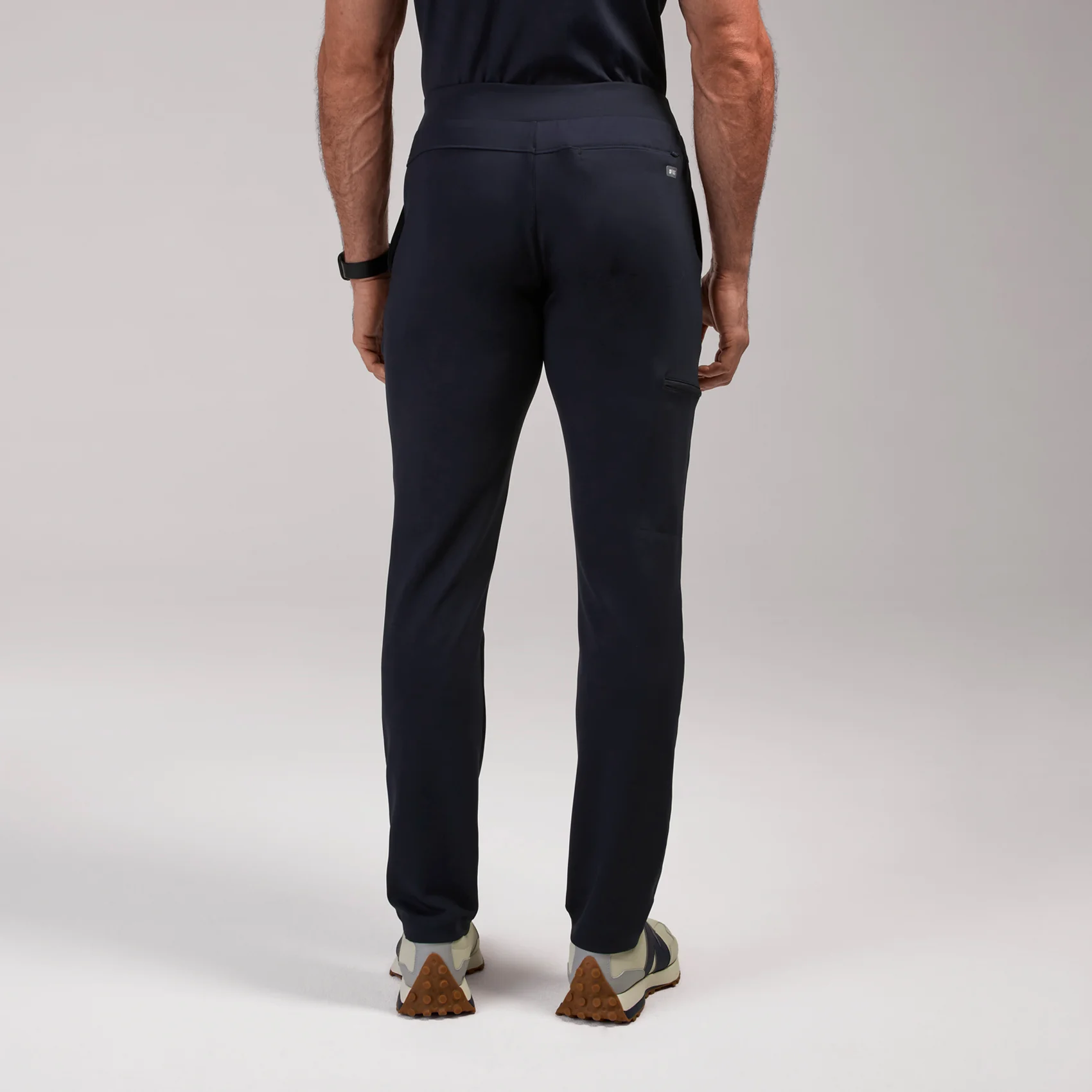 men's Navy Pierre FORMx Slim Tapered - Scrub Pant™ - Image 4