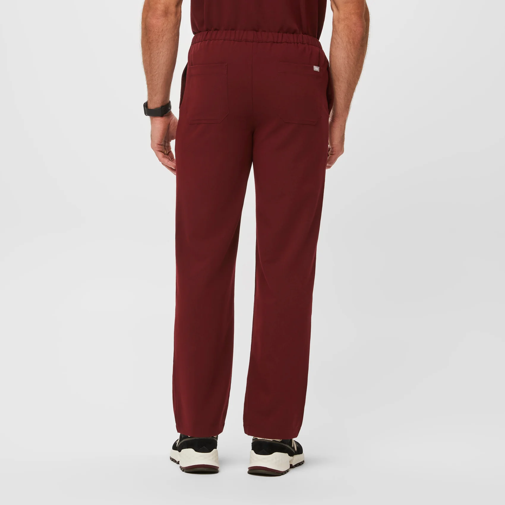 Men's Burgundy Pisco™ - Basic Scrub Pants - Image 4