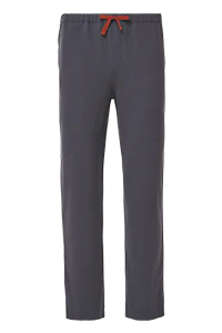 Men's Charcoal Pisco - Short Basic Scrub Pants - Image 6