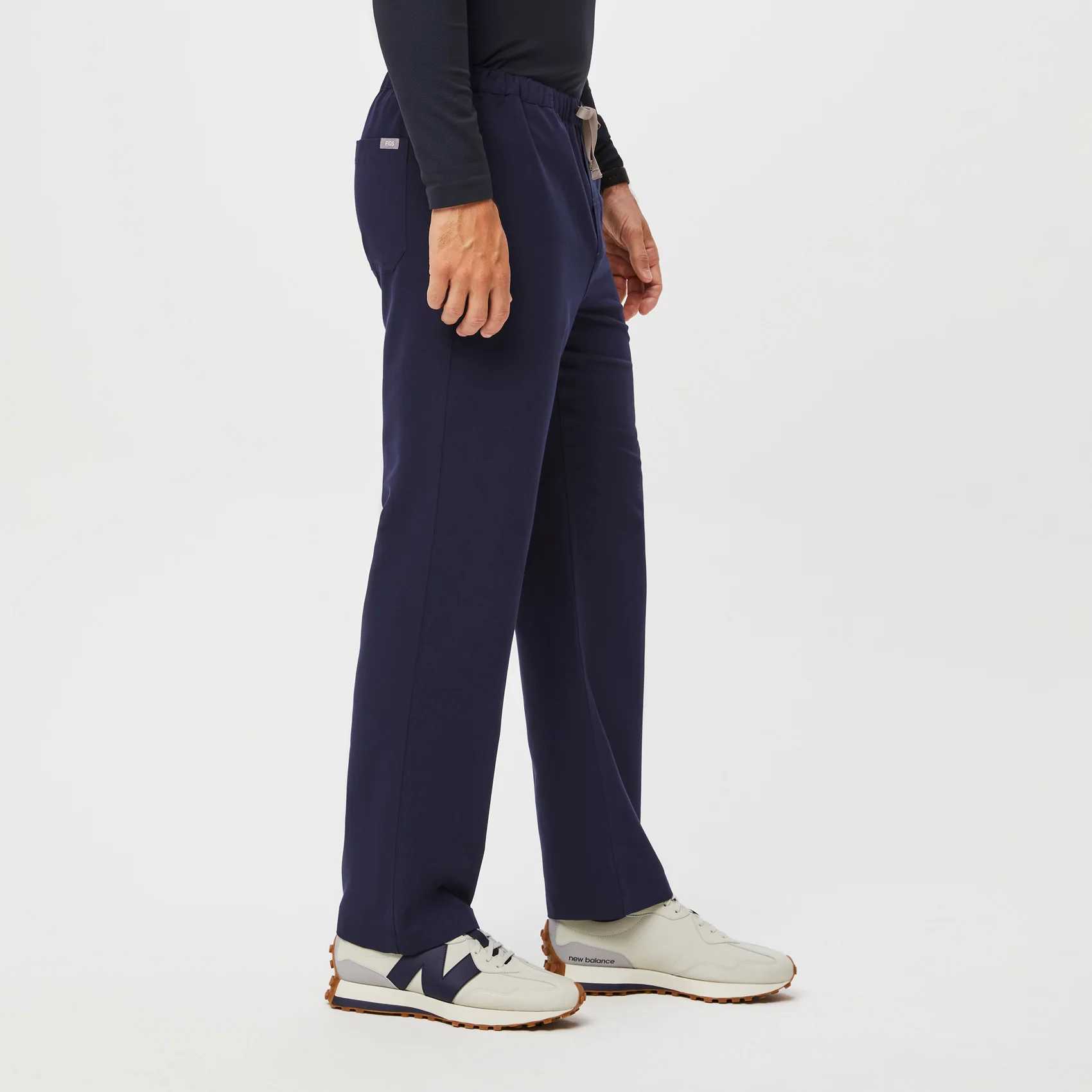 Men's Navy Pisco™ - Short Basic Scrub Pants - Image 3