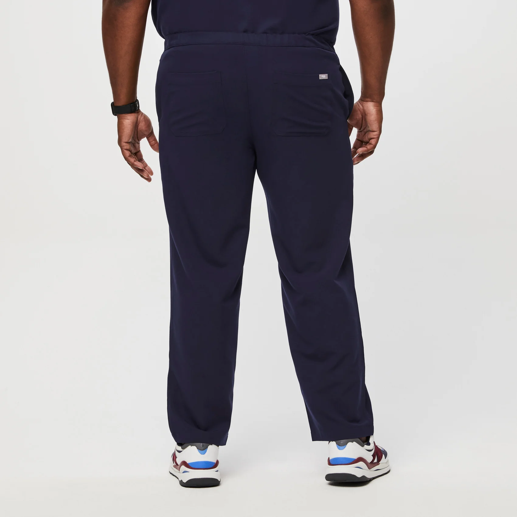 men's Navy Pisco™- Short Basic Scrub Pants (3XL - 6XL) - Image 4