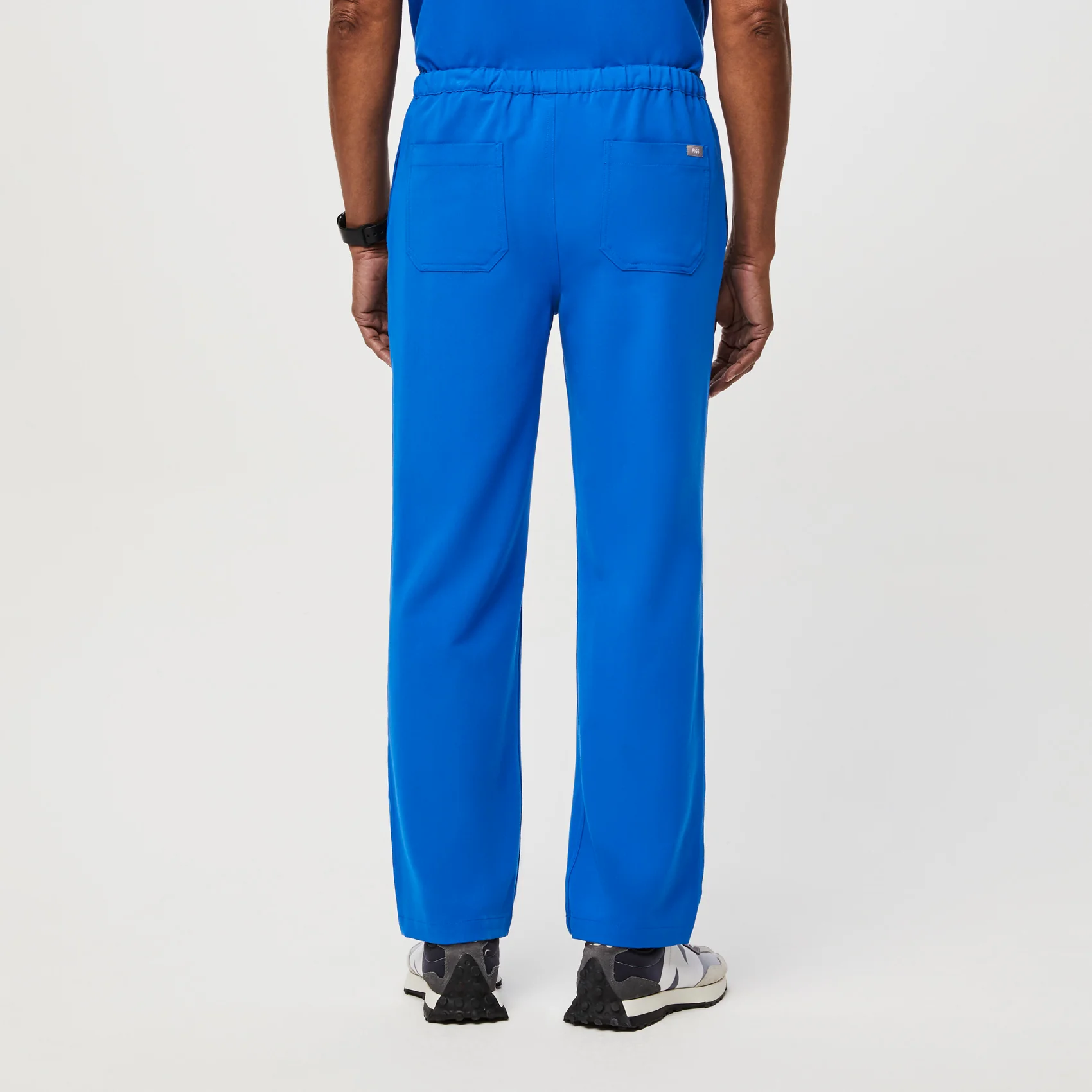 men's Royal Blue Pisco™- Short Basic Scrub Pants (3XL - 6XL) - Image 4