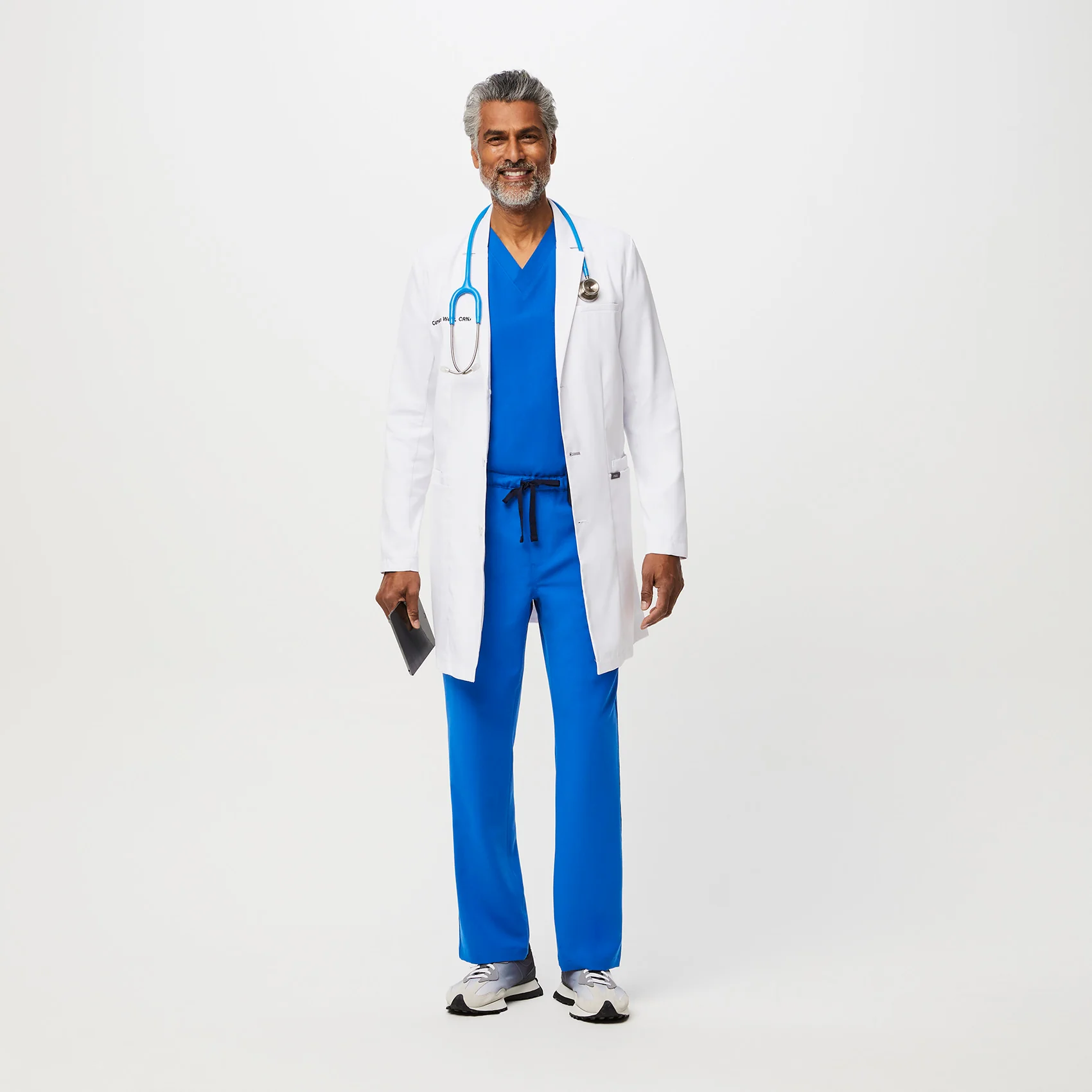 Men's Royal Blue Pisco™ - Short Basic Scrub Pants - Image 2