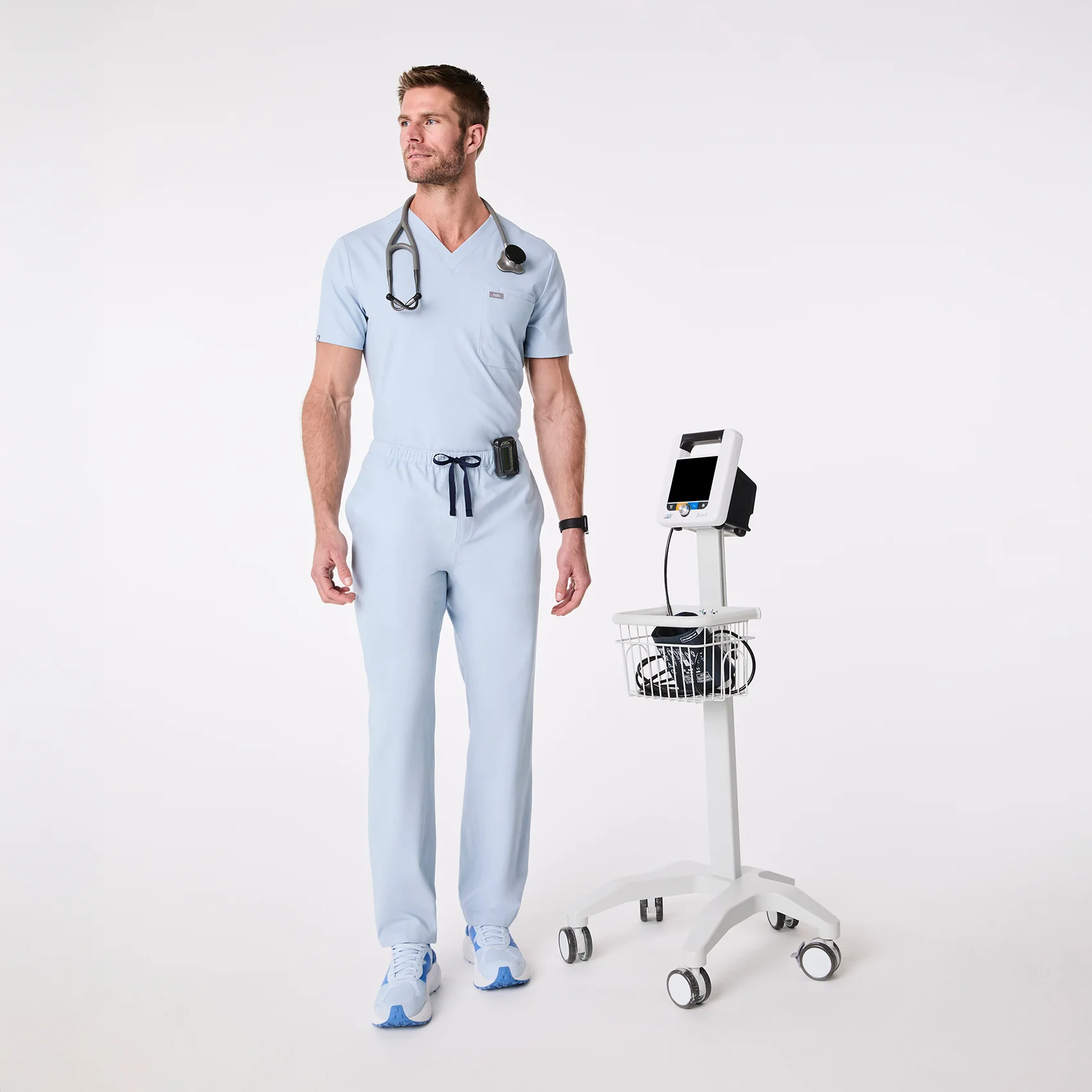 men's Chambray Pisco - Short Basic Scrub Pant⢠- Image 2
