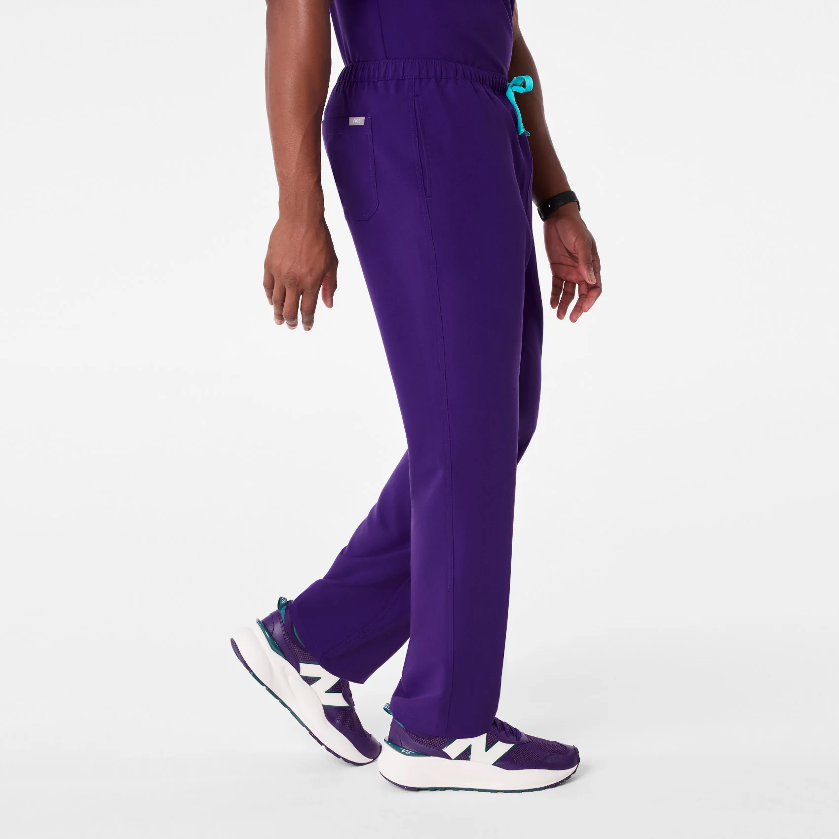 men's Purple Pulse Pisco - Short Basic Scrub Pant™ - Image 3