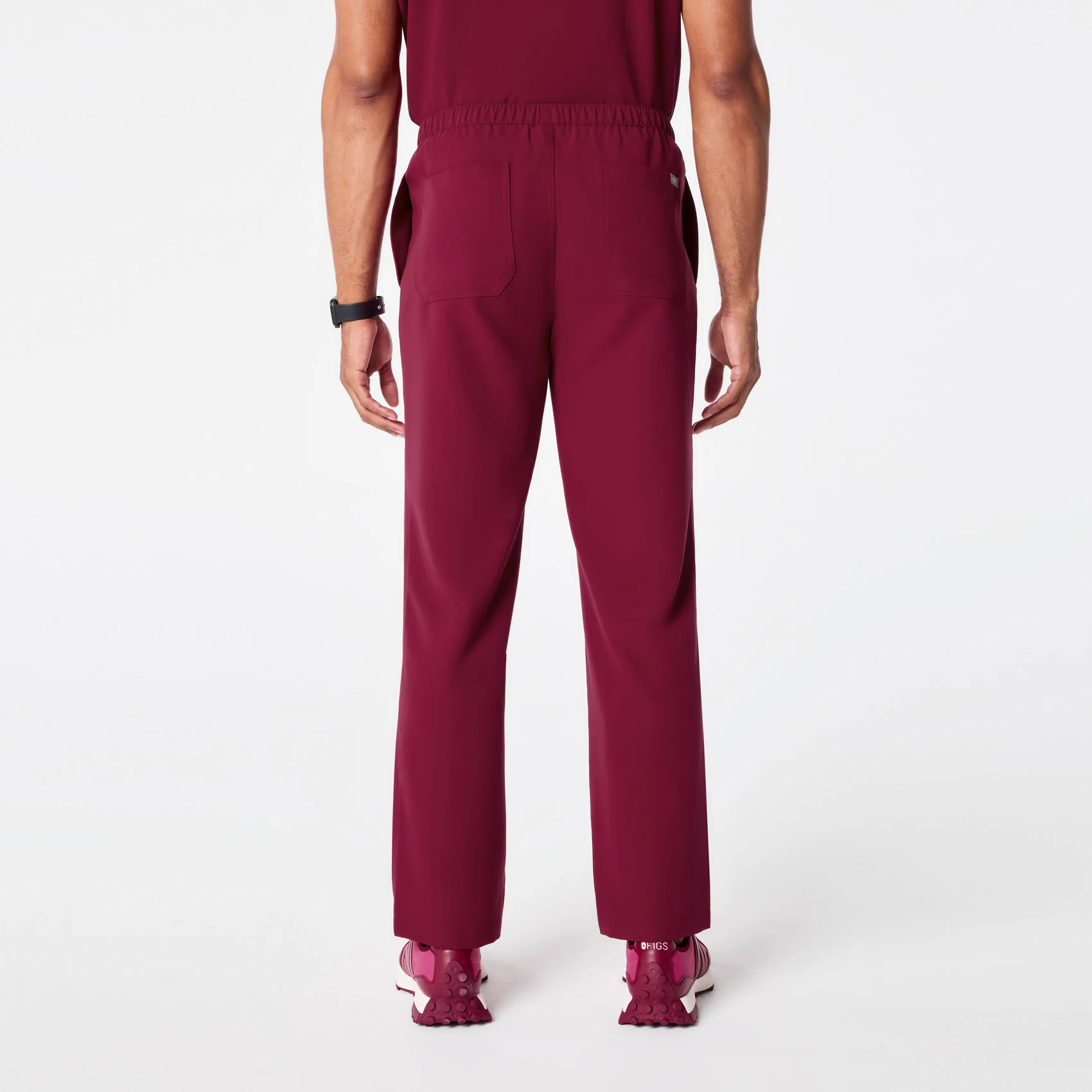 men's Deep Cranberry Pisco - Basic Scrub Pant™ - Image 4