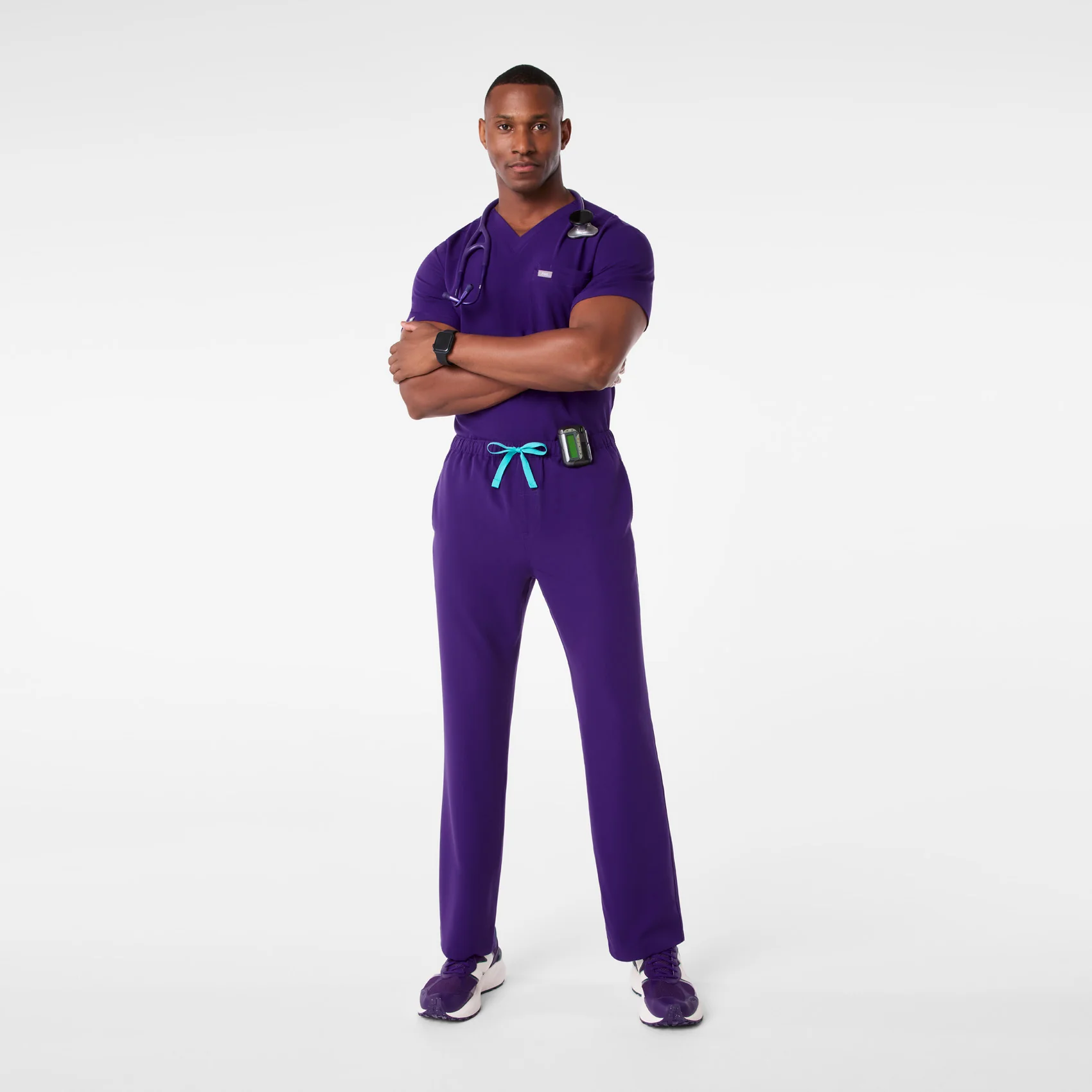 men's Purple Pulse Pisco - Basic Scrub Pant™ - Image 2