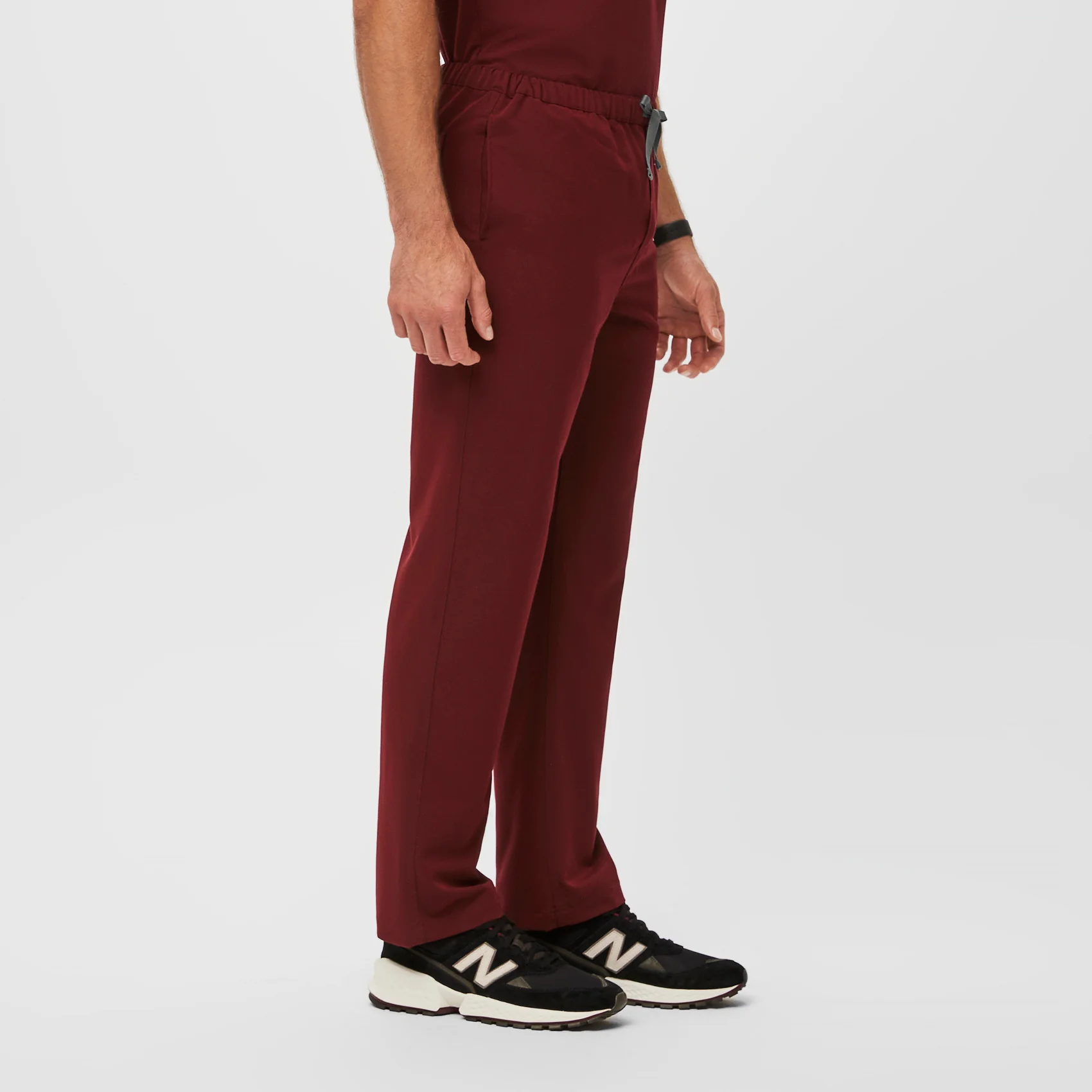 Men's Burgundy Pisco⢠- Tall Basic Scrub Pants - Image 3