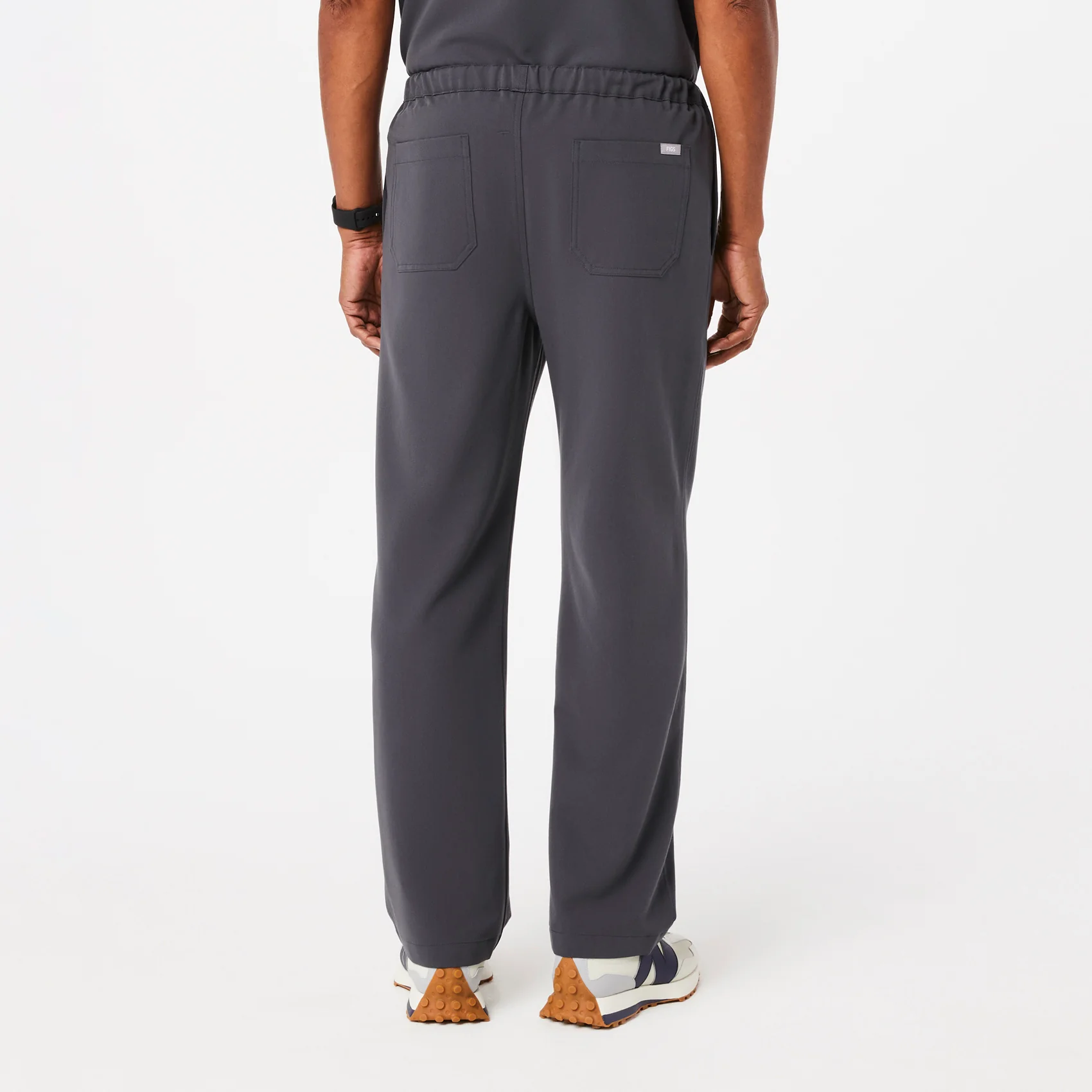 Men's Charcoal Pisco - Tall Basic Scrub Pants - Image 4