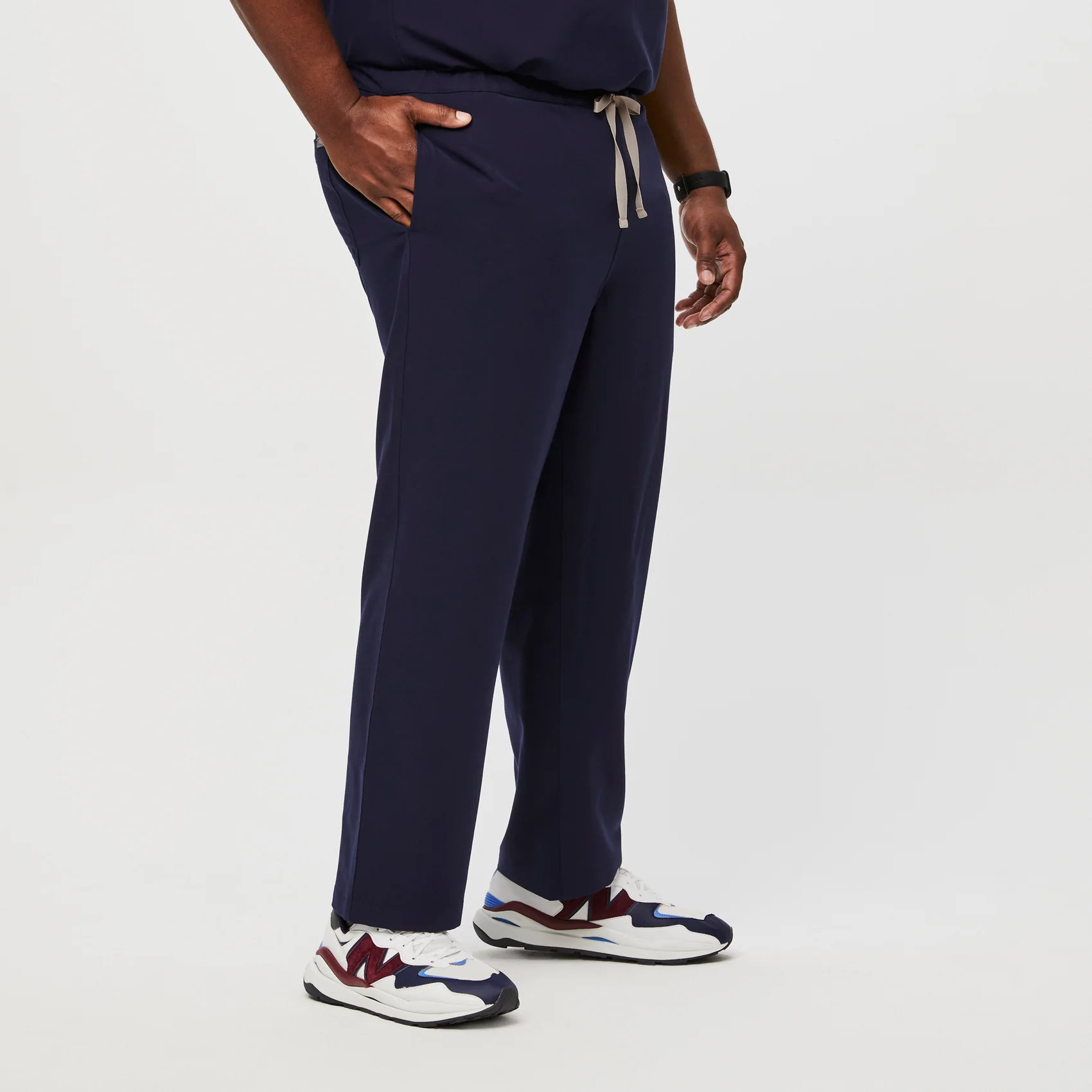 men's Navy Pisco™ - Tall Basic Scrub Pants (3XL - 6XL) - Image 3