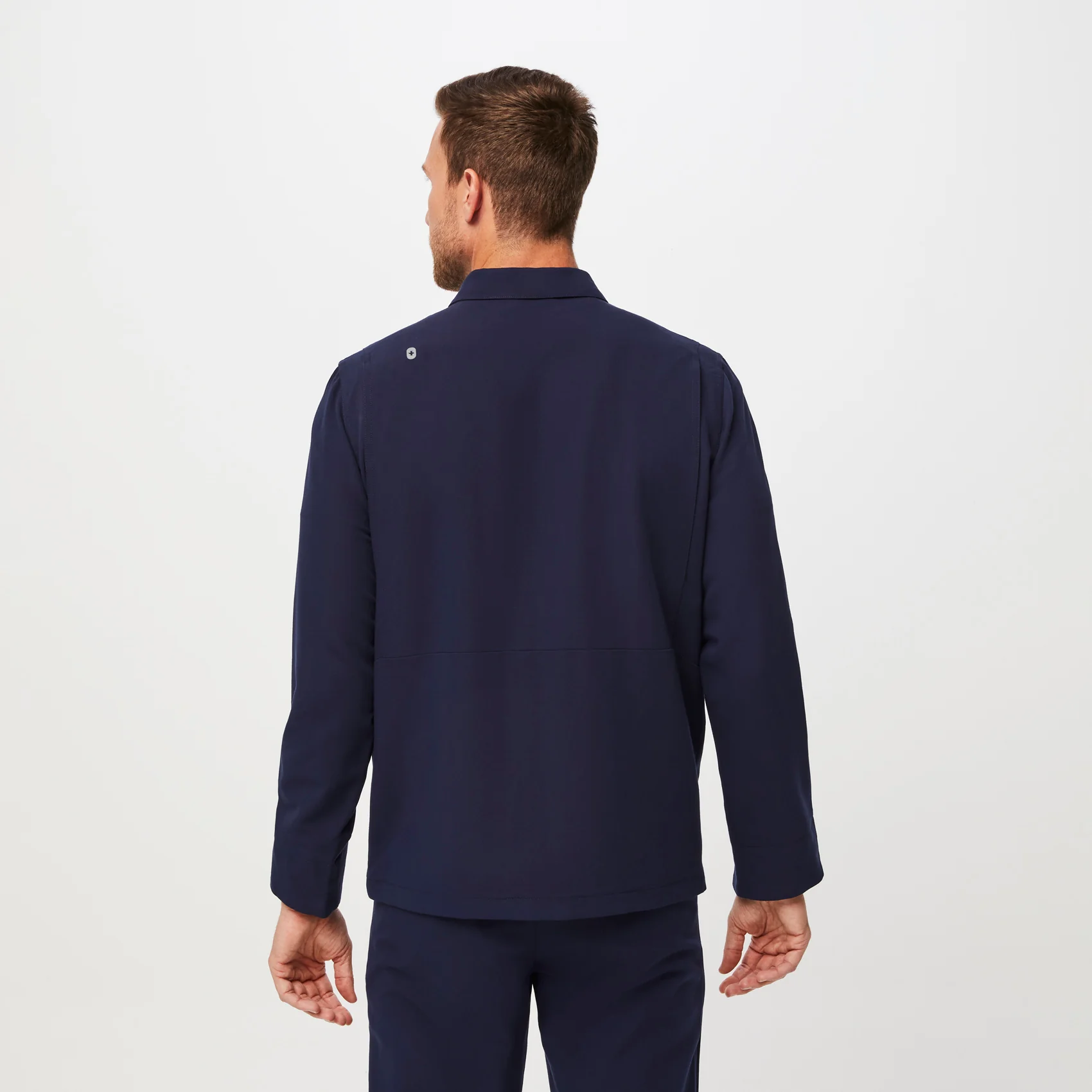 men's Navy Reed - Scrub Jacket - Image 4
