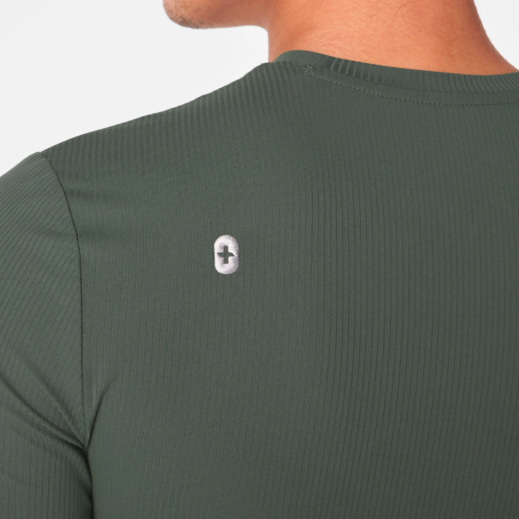 men's Moss Ribbed - Longsleeve Underscrub - Image 2