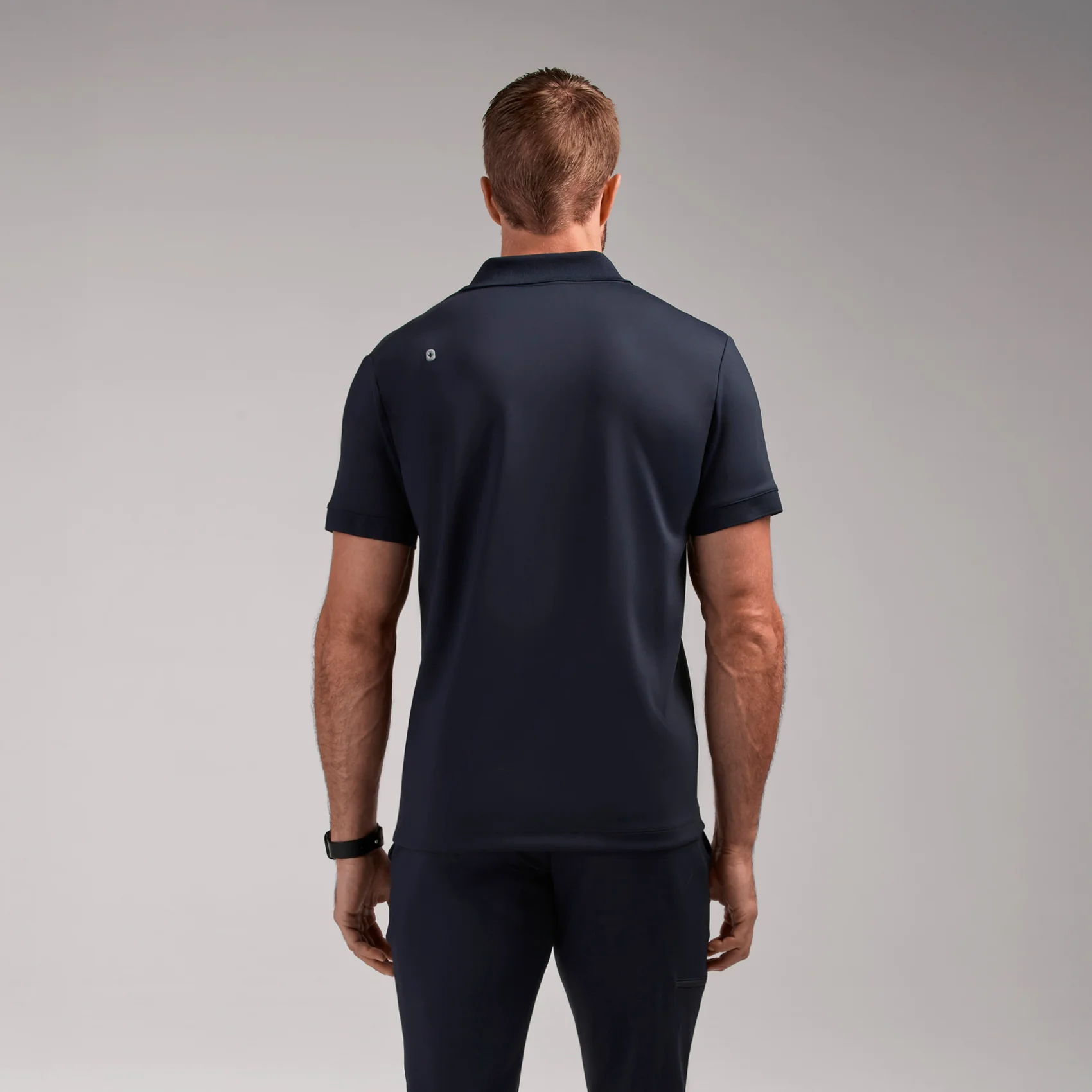 men's Navy Rocco FORMx™ Polo - Scrub Top - Image 4