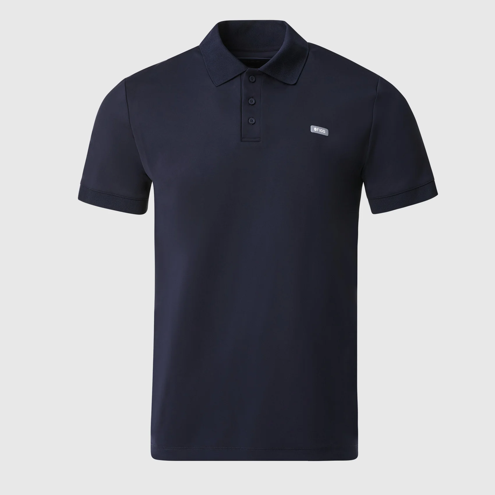 men's Black Rocco FORMx™ Polo - Scrub Top - Image 9