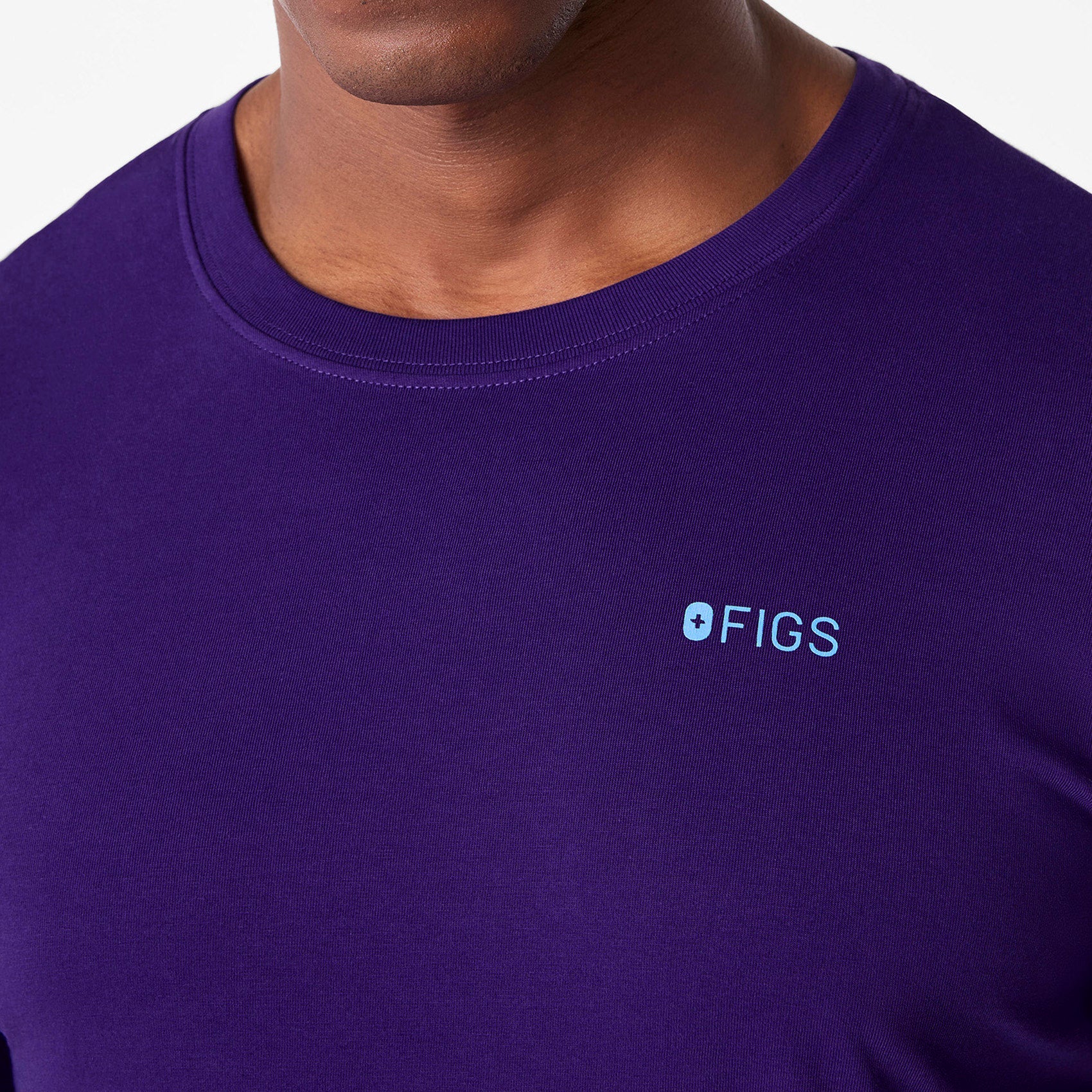 men's Purple Pulse Sleigh Rounds Supersoft - Longsleeve Underscrub - Image 5
