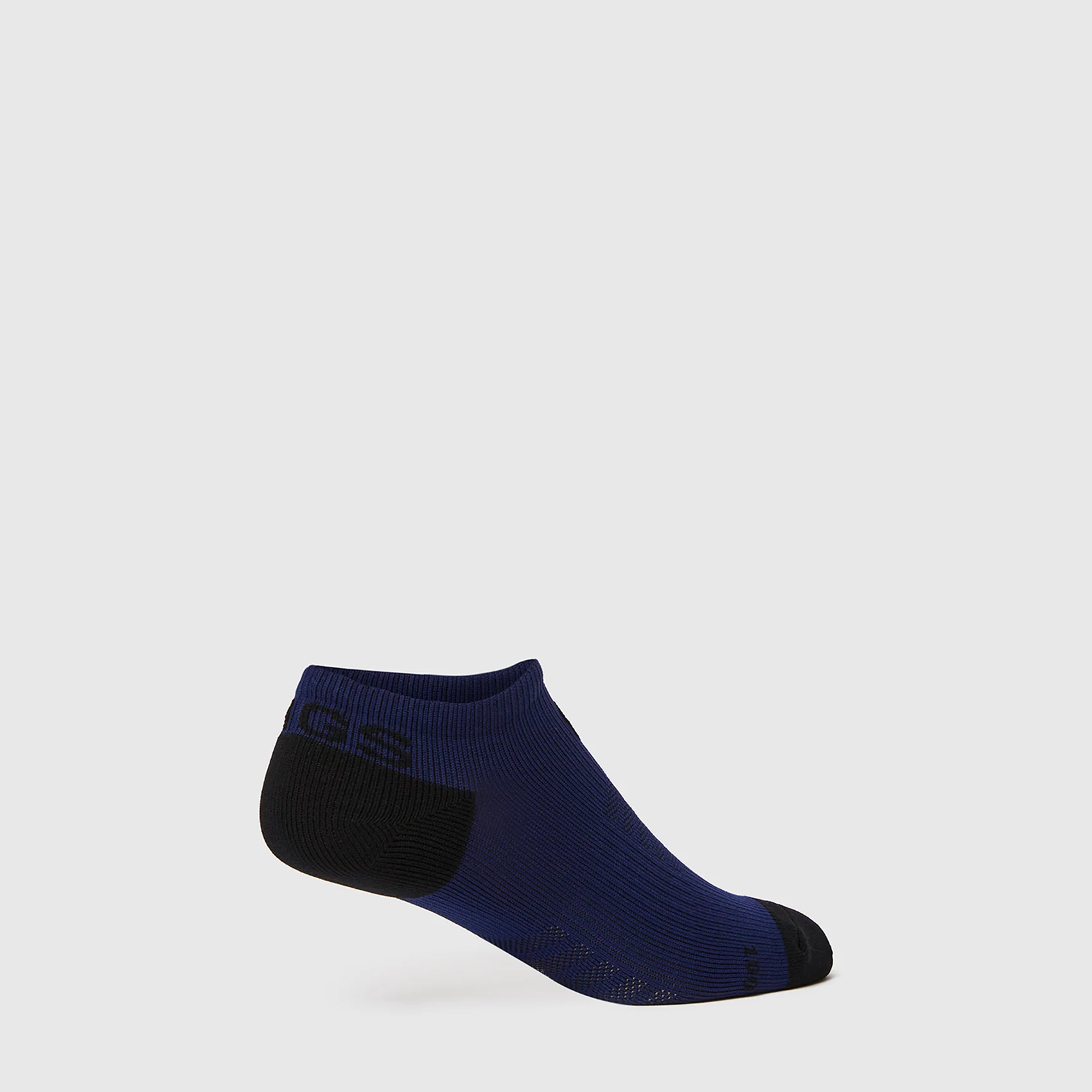 Men's Navy Solid Ankle Socks - Image 3