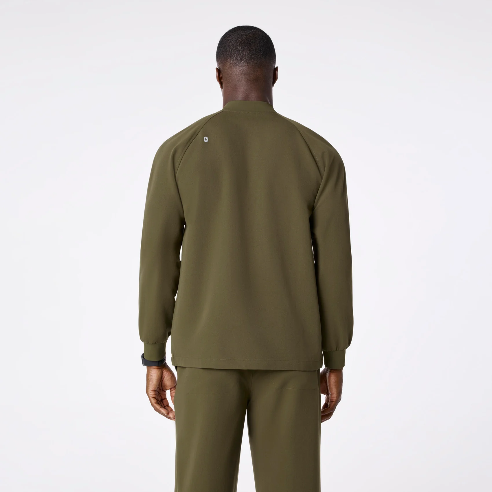 men's Spruce Stratton Henley - Longsleeve Scrub Top - Image 5