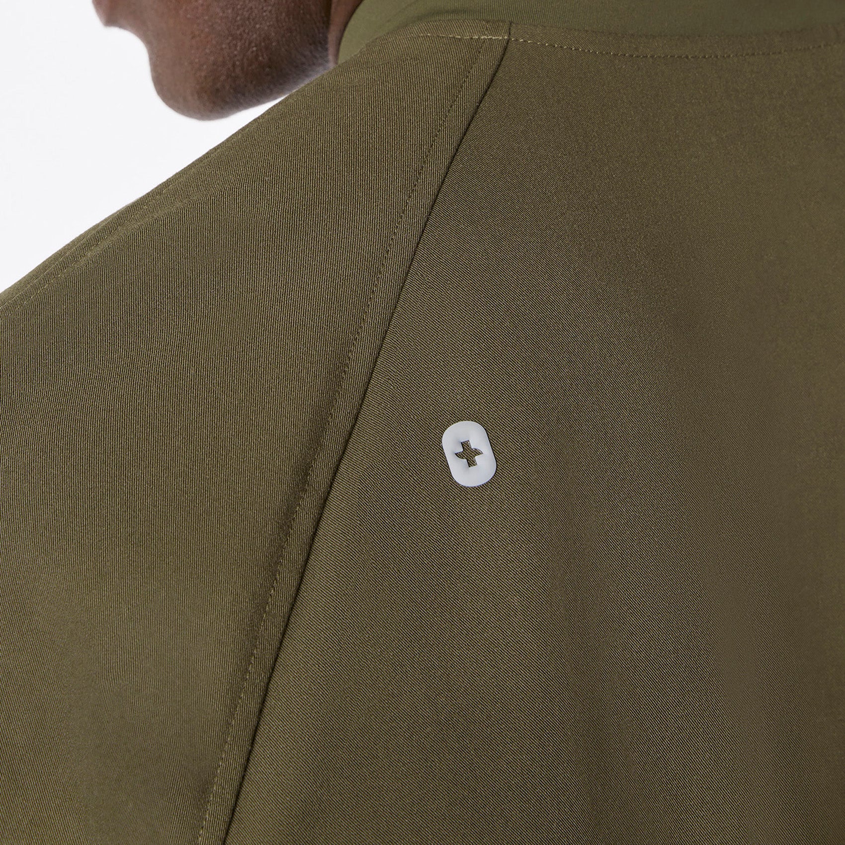 men's Spruce Stratton Henley - Longsleeve Scrub Top - Image 6