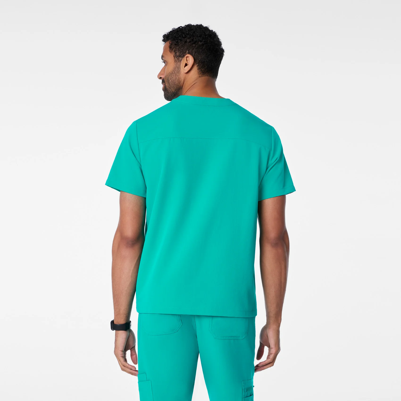 men's Lagoon Surrey - V-Neck Scrub Top - Image 4