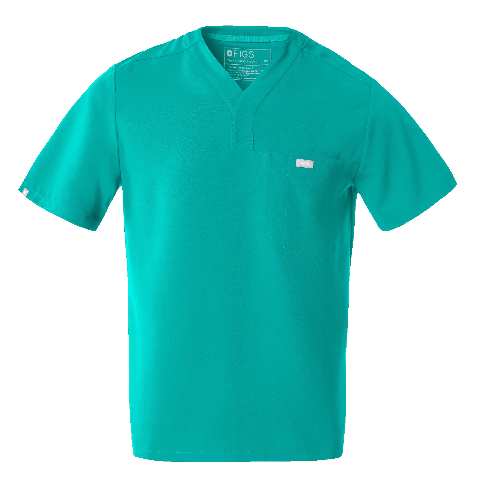 men's Lagoon Surrey - V-Neck Scrub Top - Image 8