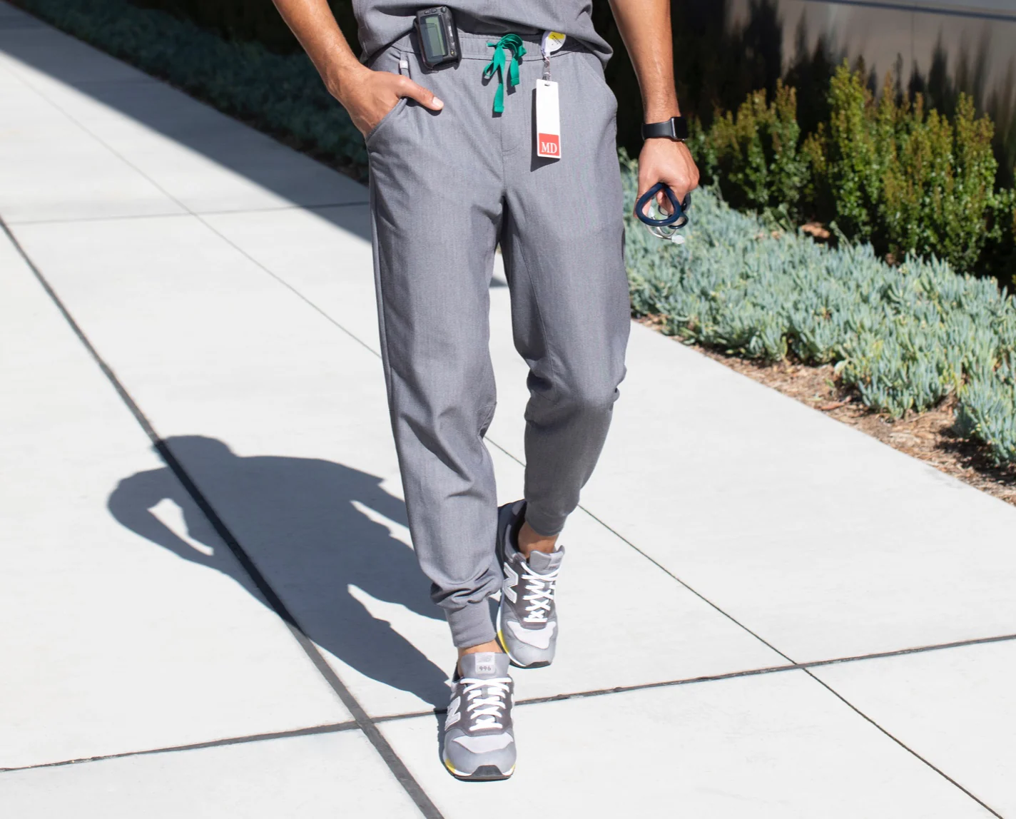 Men's Black Tansen™ - Jogger Scrub Pants - Image 7