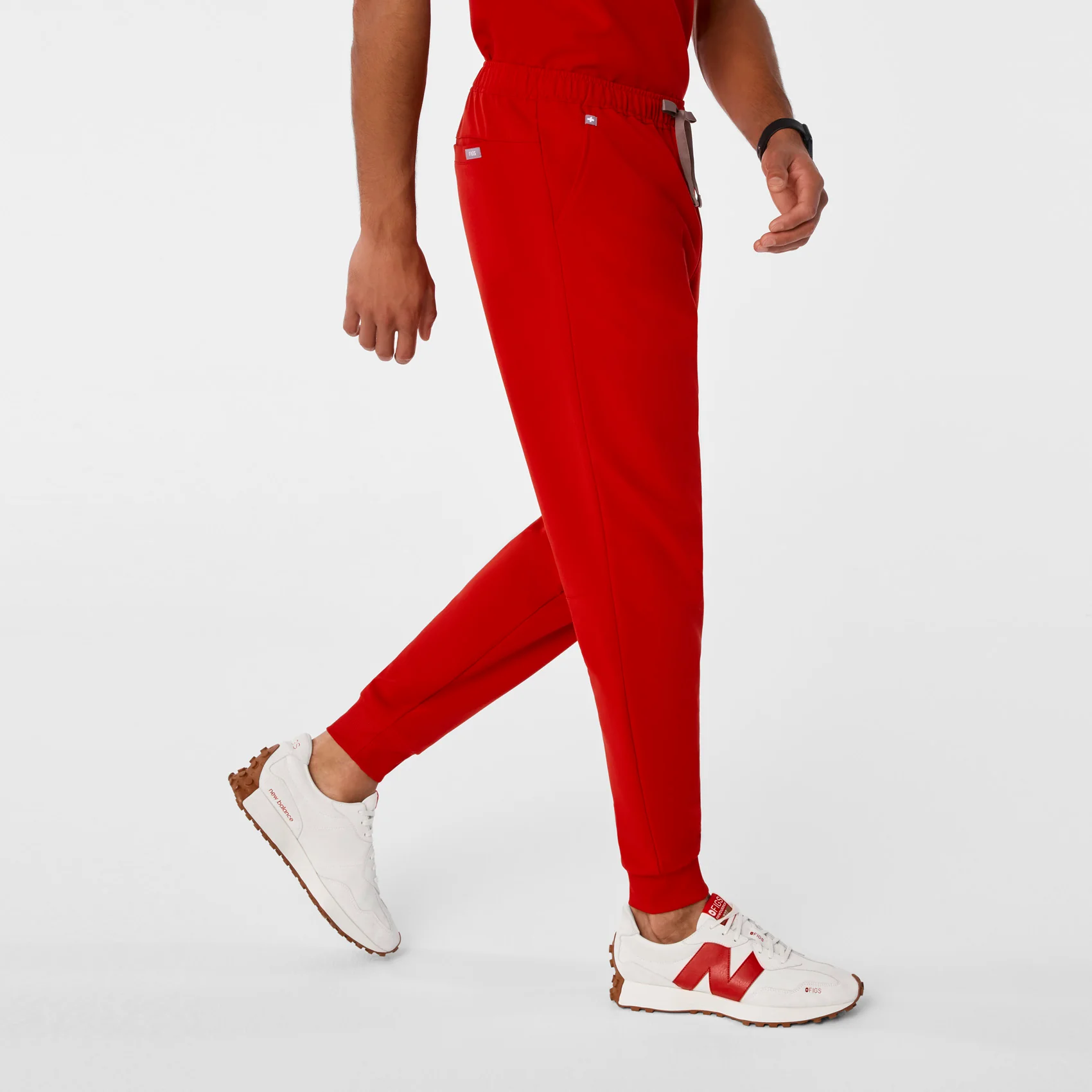 men's Winning Red Tansen - Jogger Scrub Pant™ - Image 3