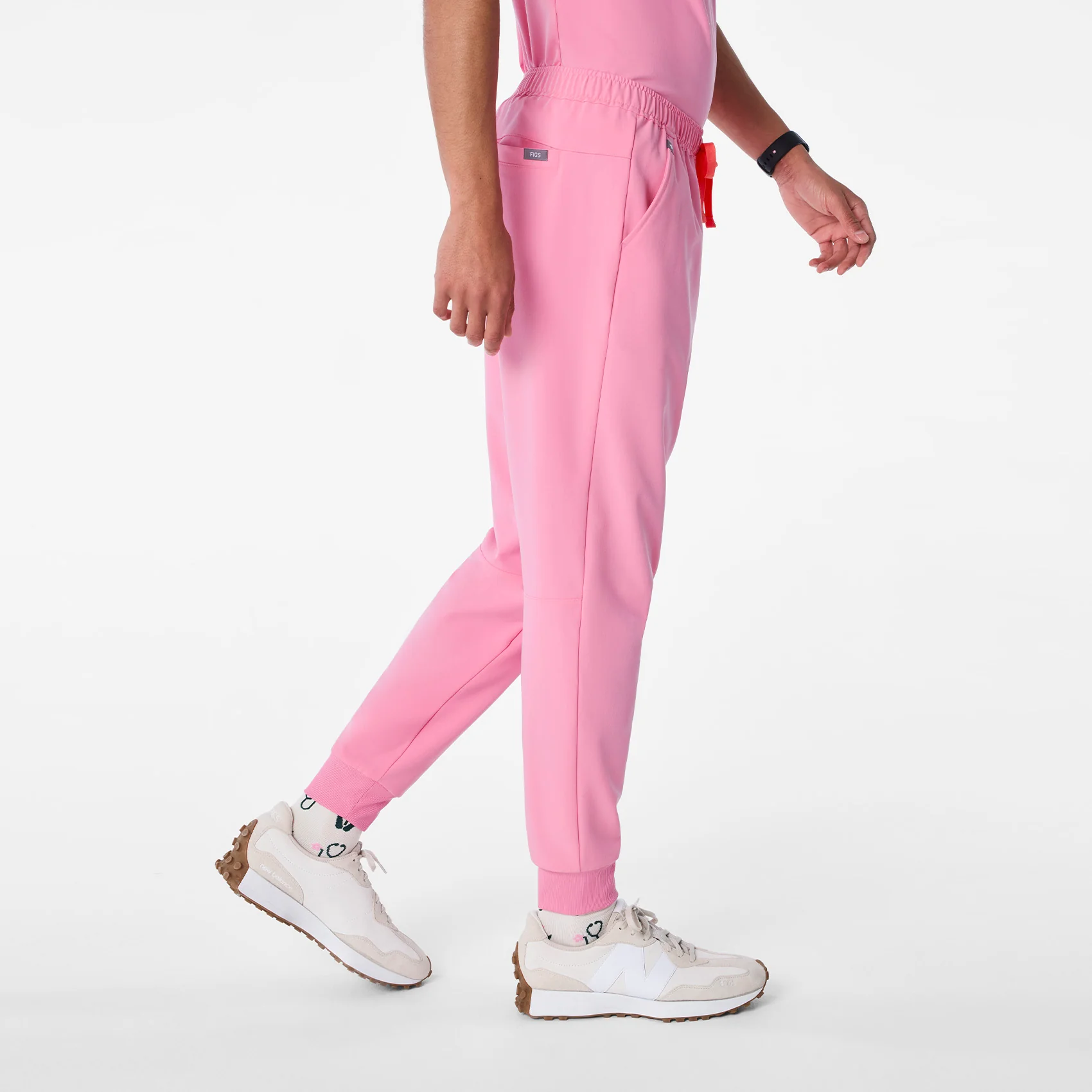 men's Sunrise Pink Tansen - Short Jogger Scrub Pant™ - Image 4