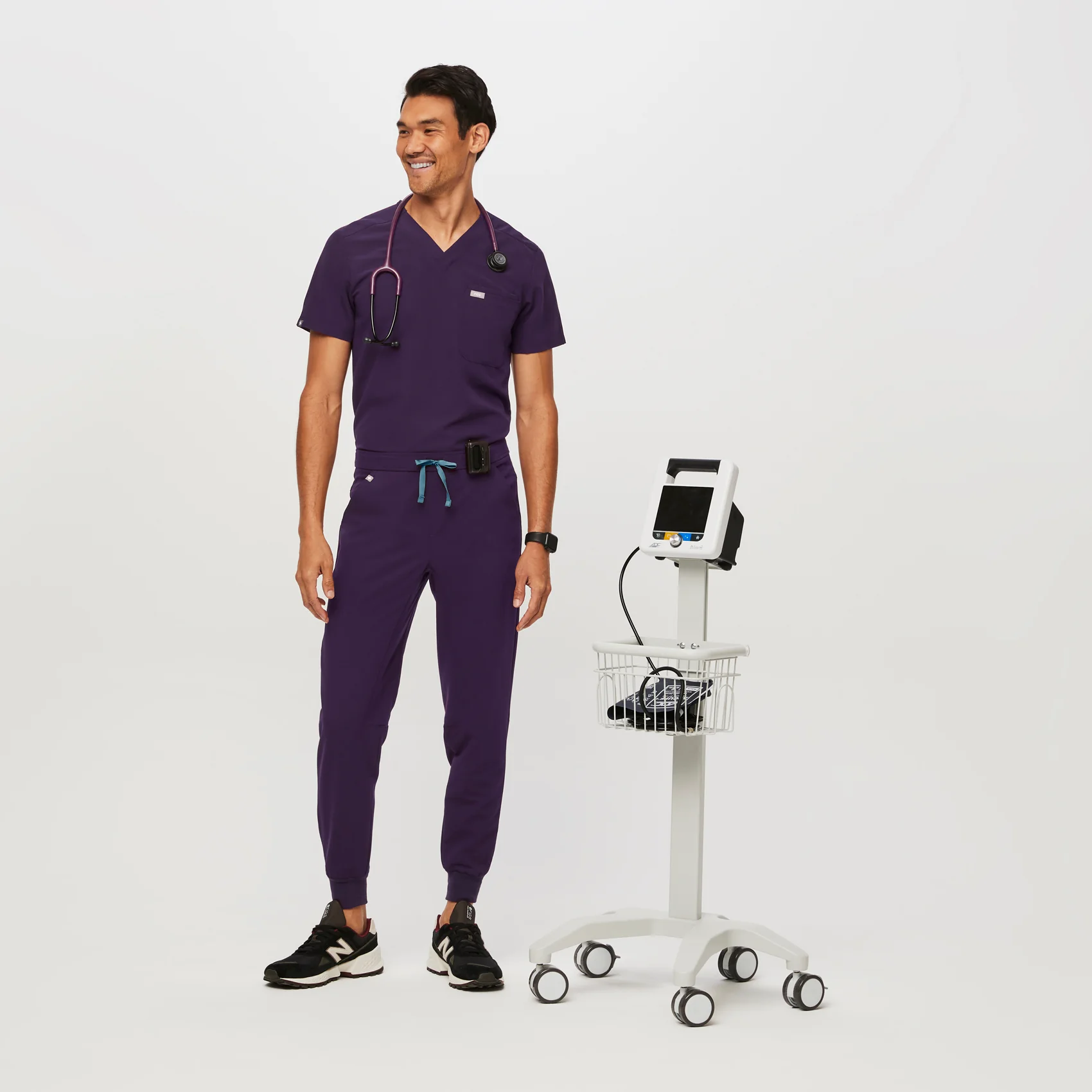 men's Purple Jam Tansen - Jogger Scrub Pant™ - Image 2