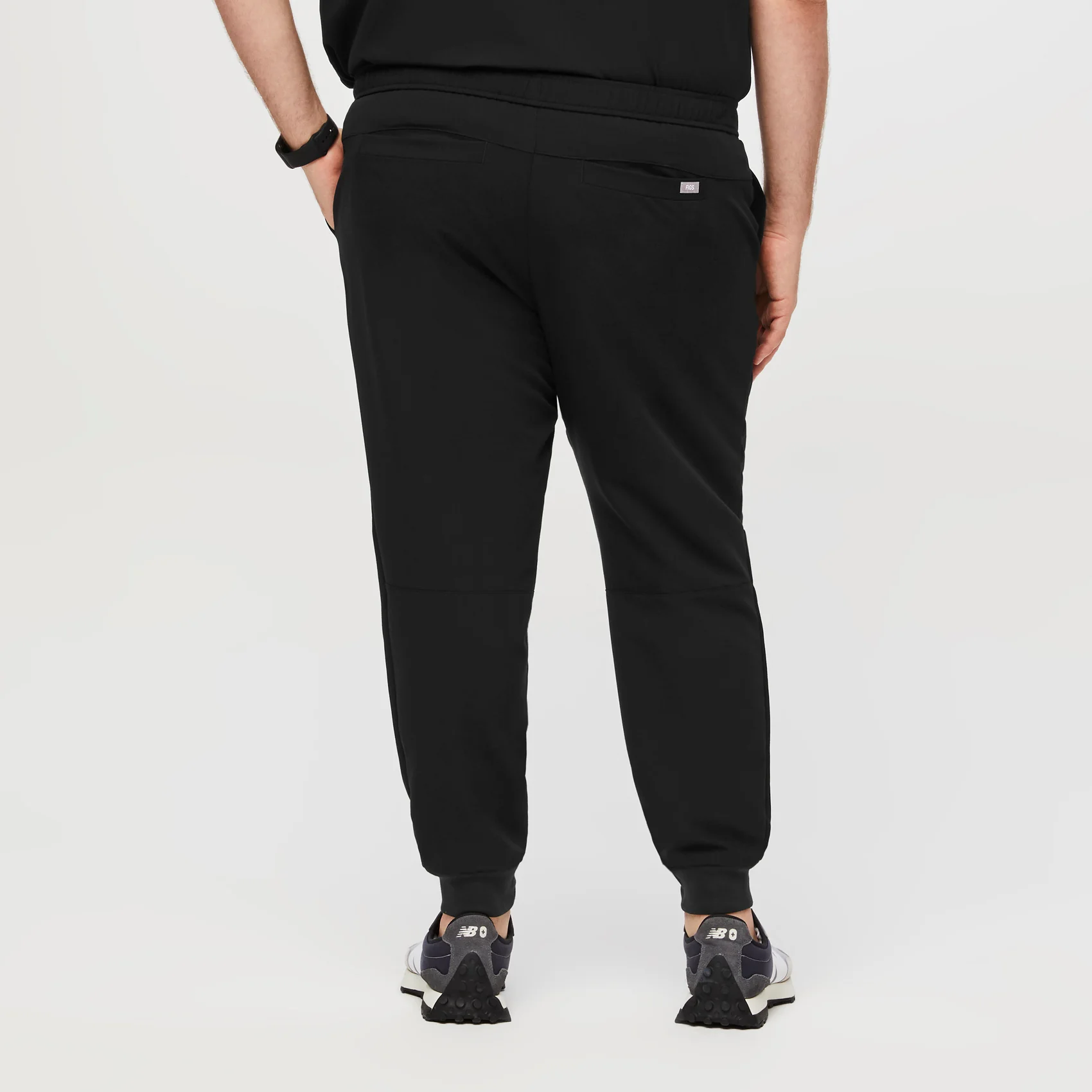 men's Black Tansen⢠Jogger Scrub Pants (3XL - 6XL) - Image 4