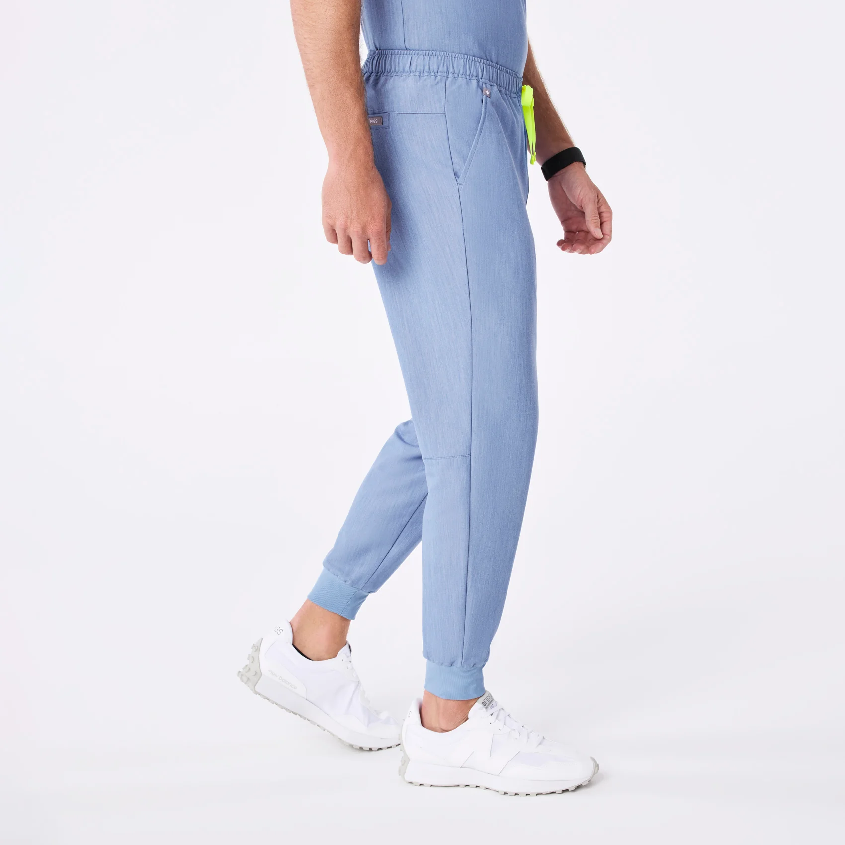 men's Heather Indigo Tansen - Jogger Scrub Pant™ - Image 3