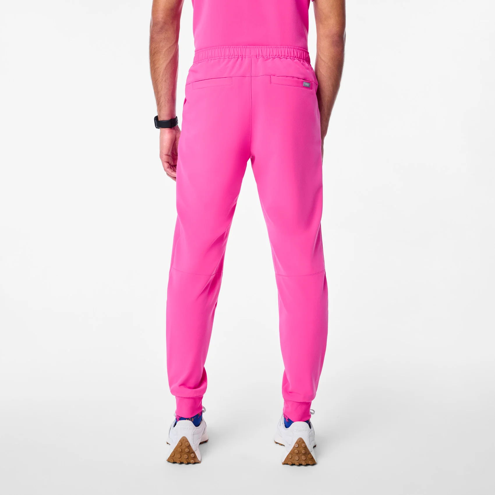 men's Rapid Response Pink Tansen - Jogger Scrub Pant™ - Image 4