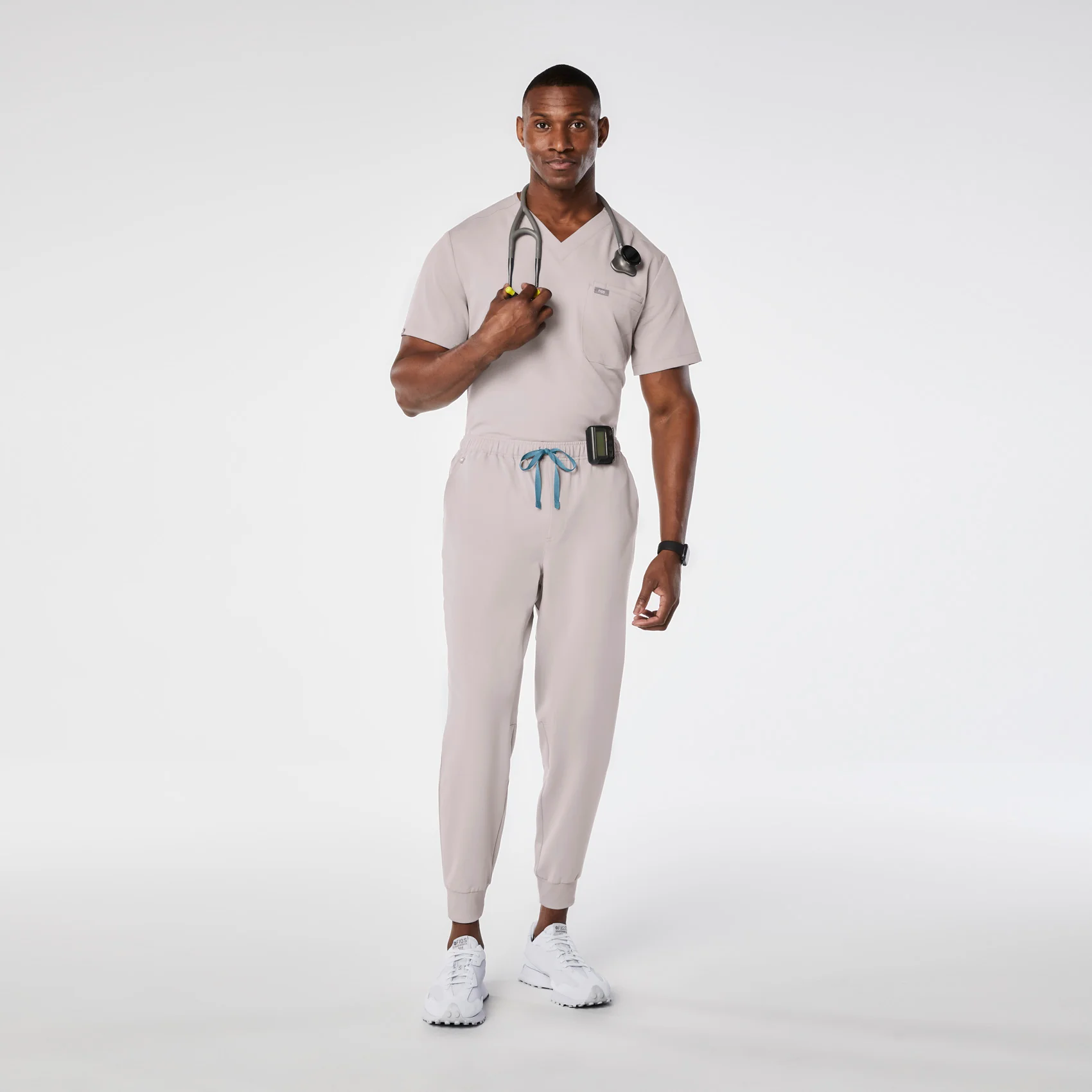 men's Slate Tansen - Short Jogger Scrub Pant™ - Image 2