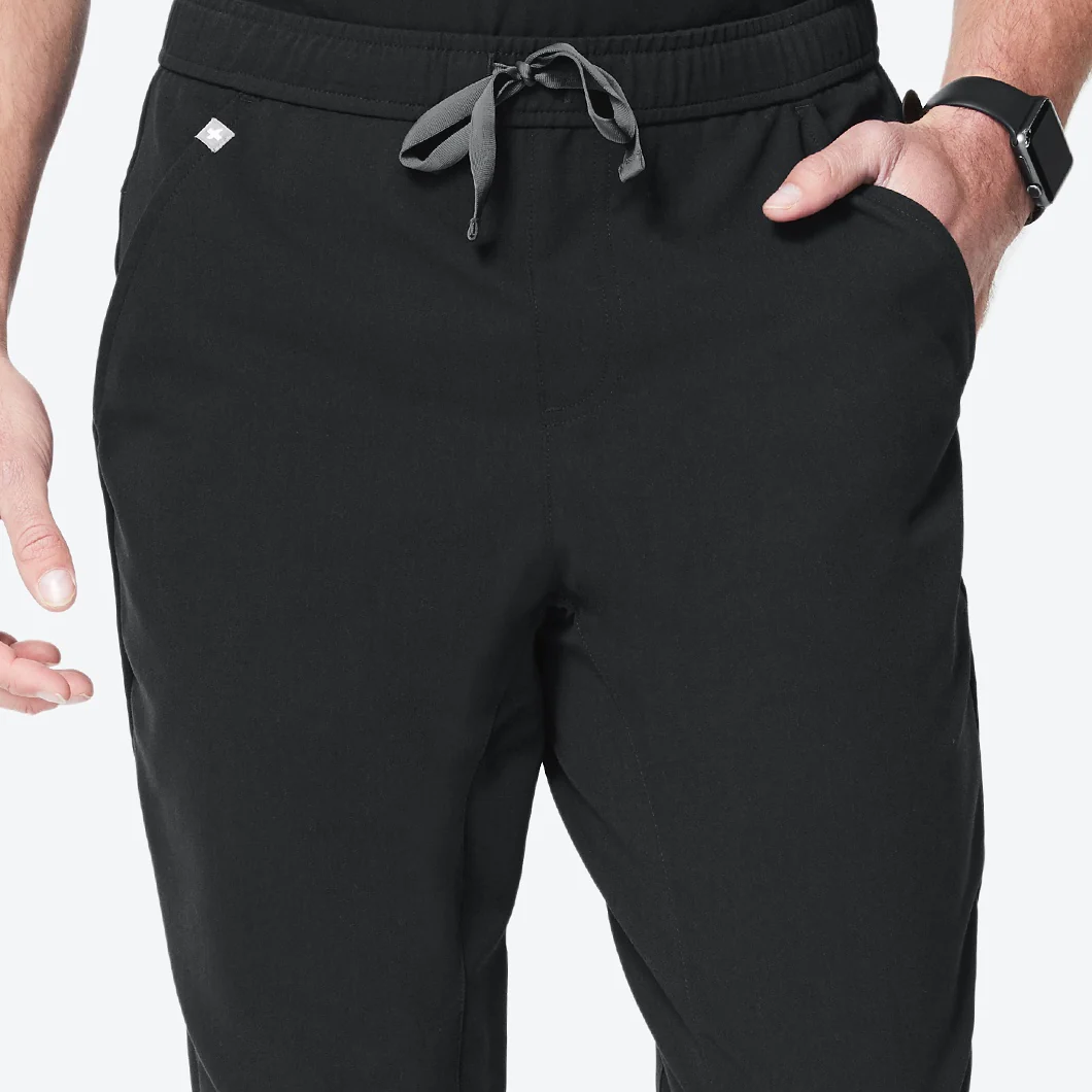 Men's Black Tansen™ - Short Jogger Scrub Pants - Image 10