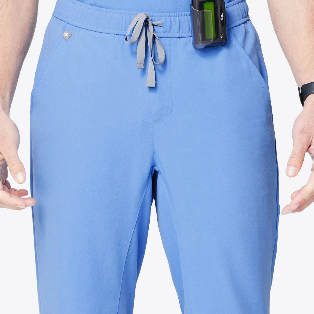 Men's Ceil Blue Tansen™ - Short Jogger Scrub Pants - Image 10