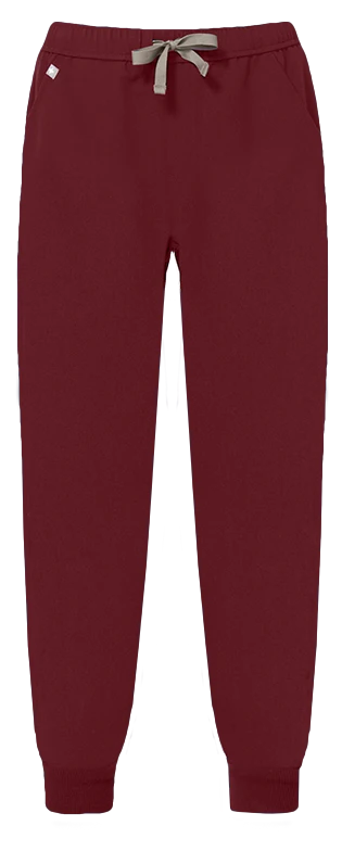 Men's Burgundy Tansen™ - Short Jogger Scrub Pants - Image 6