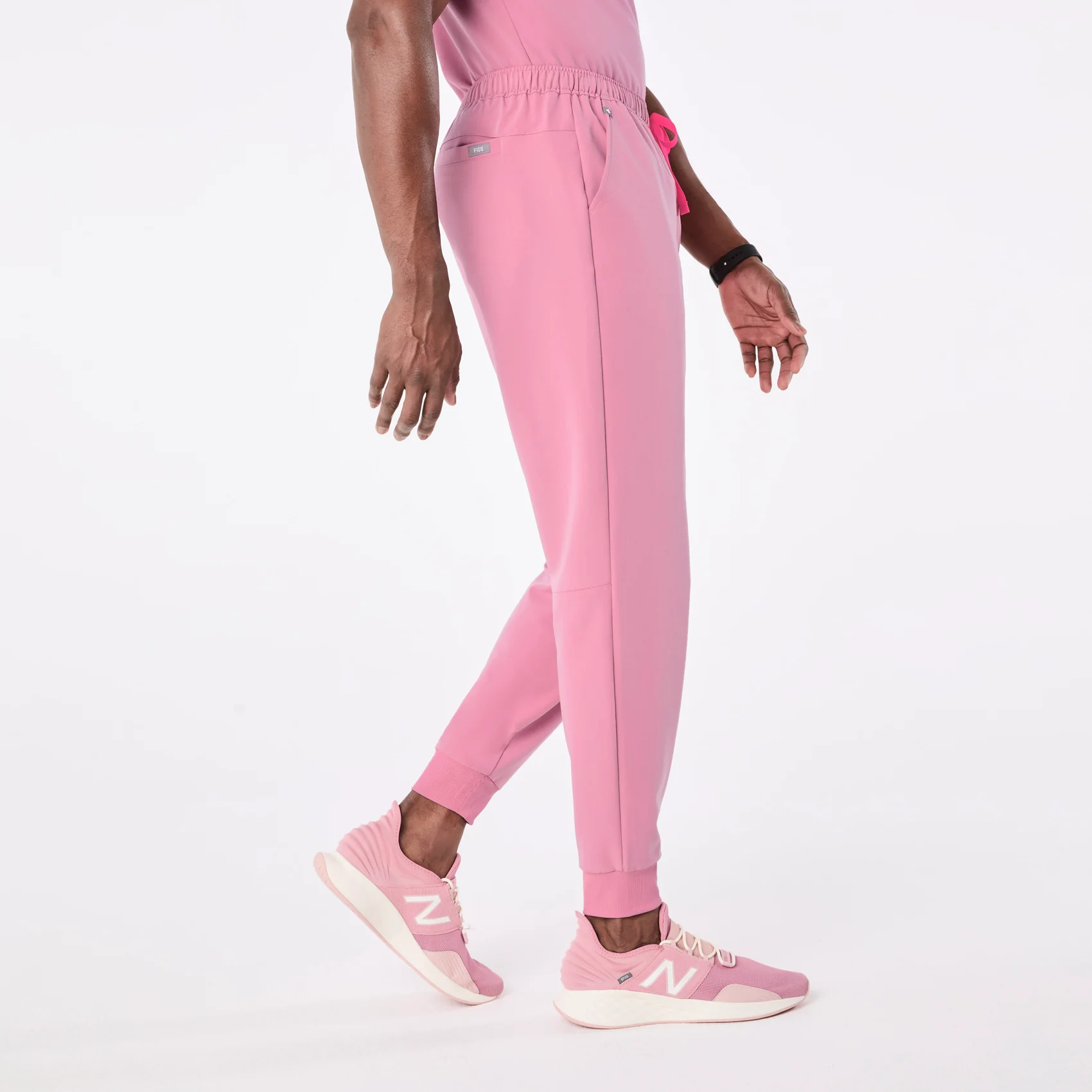 men's Chalk Pink Tansen - Tall Jogger Scrub Pant™ - Image 3