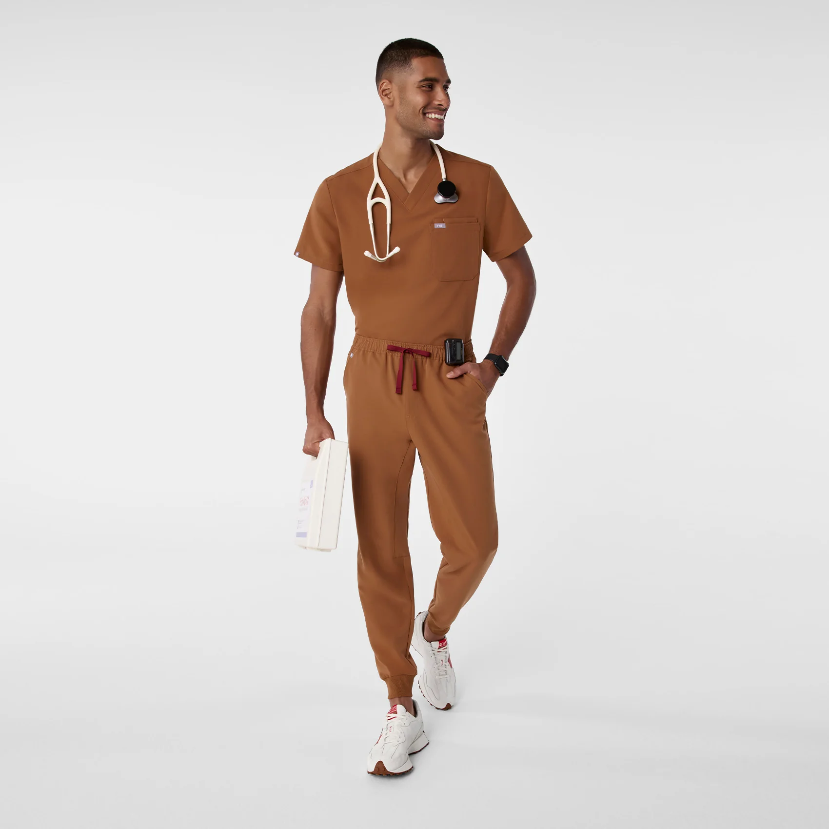 men's Mocha Tansen - Tall Jogger Scrub Pant™ - Image 2