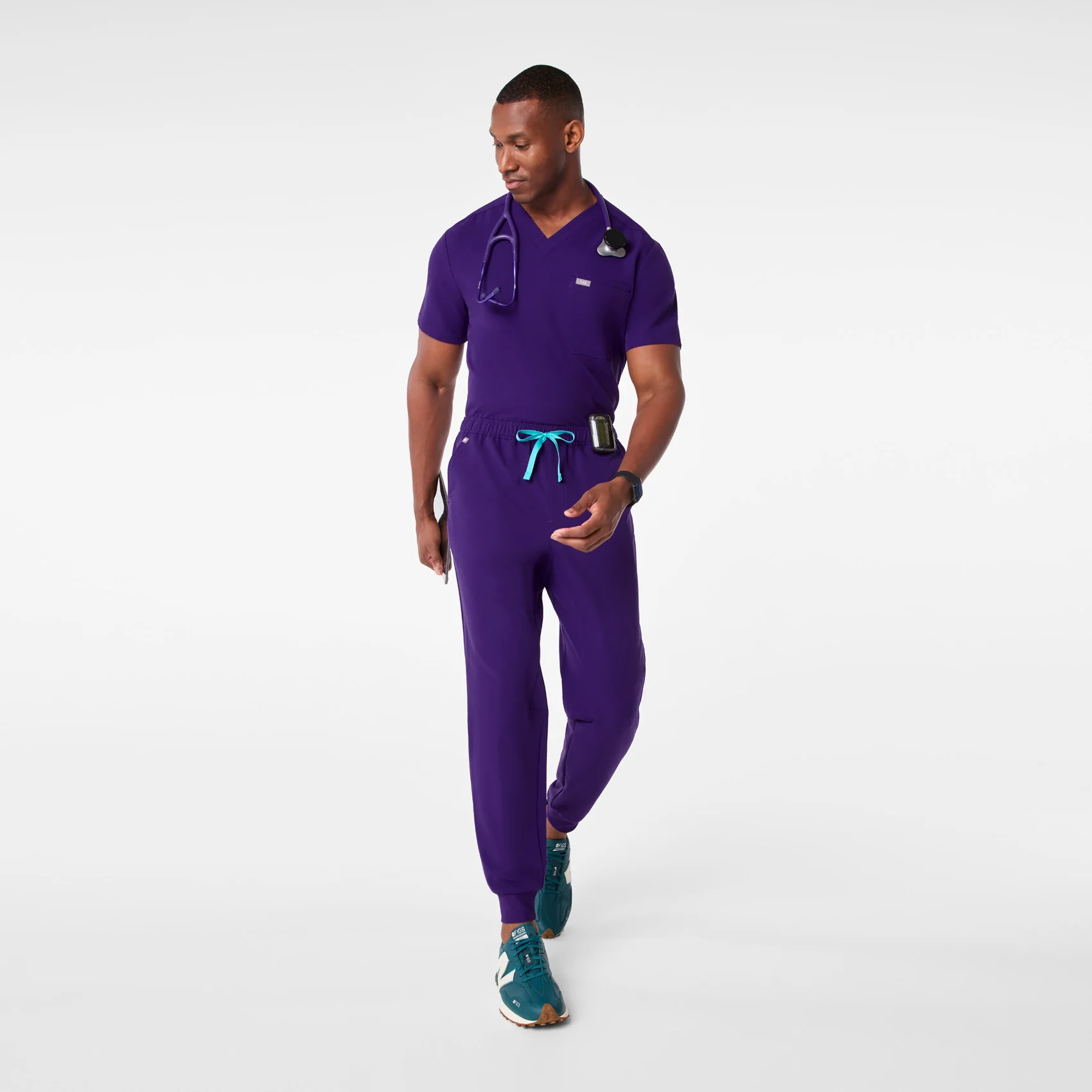 men's Purple Pulse Tansen - Tall Jogger Scrub Pant™ - Image 2
