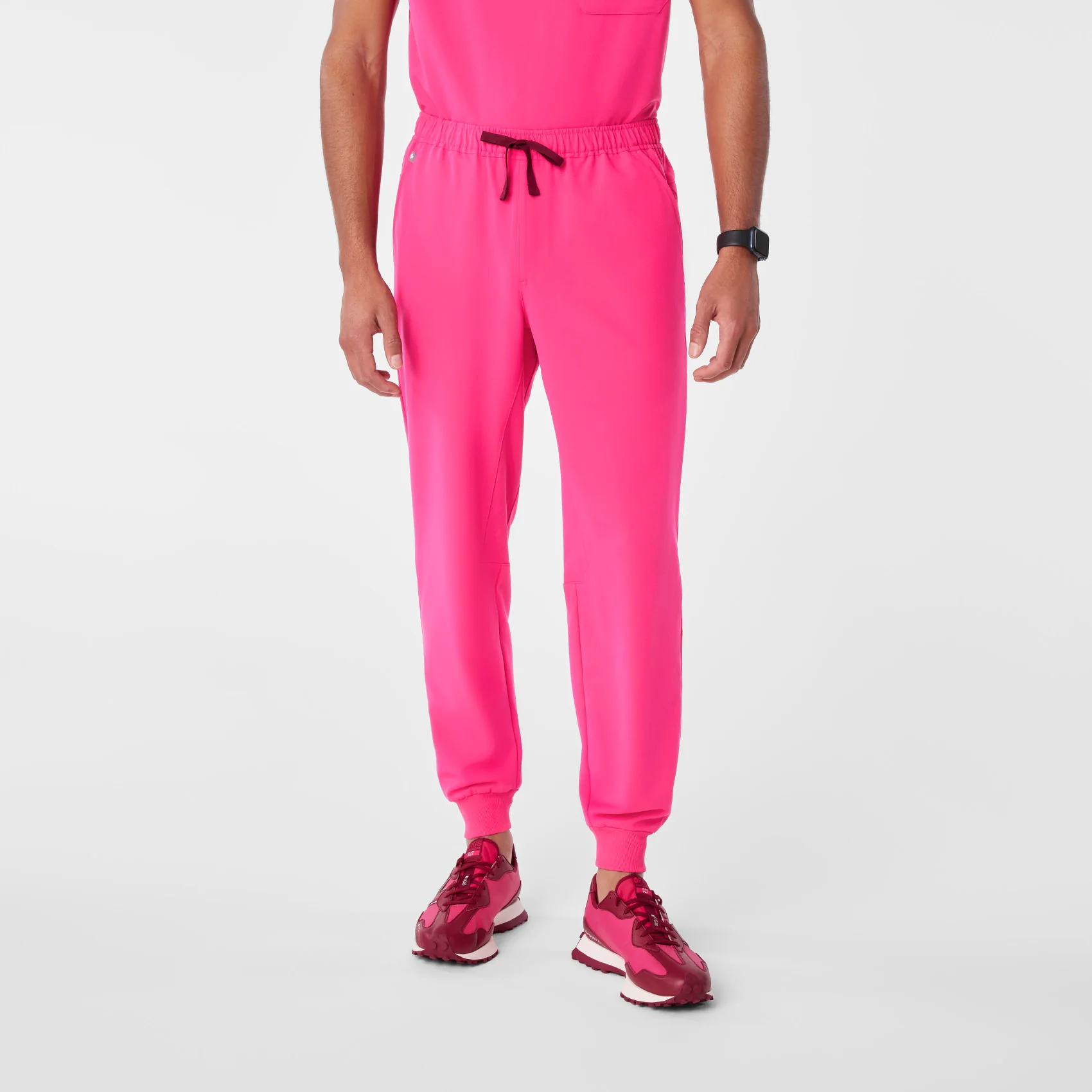 men's Shocking Pink Tansen - Tall Jogger Scrub Pant™