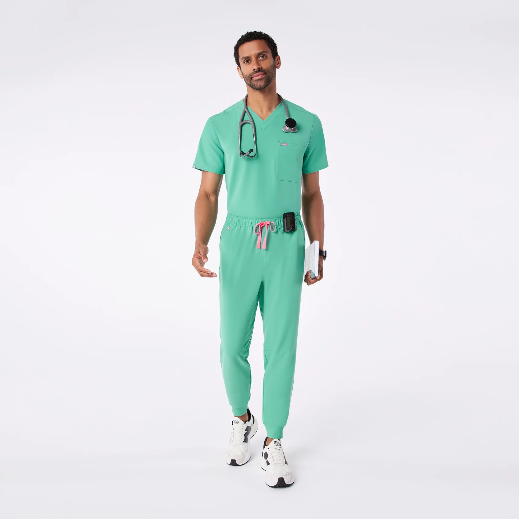 men's Surgical Green Tansen - Tall Jogger Scrub Pant⢠- Image 2