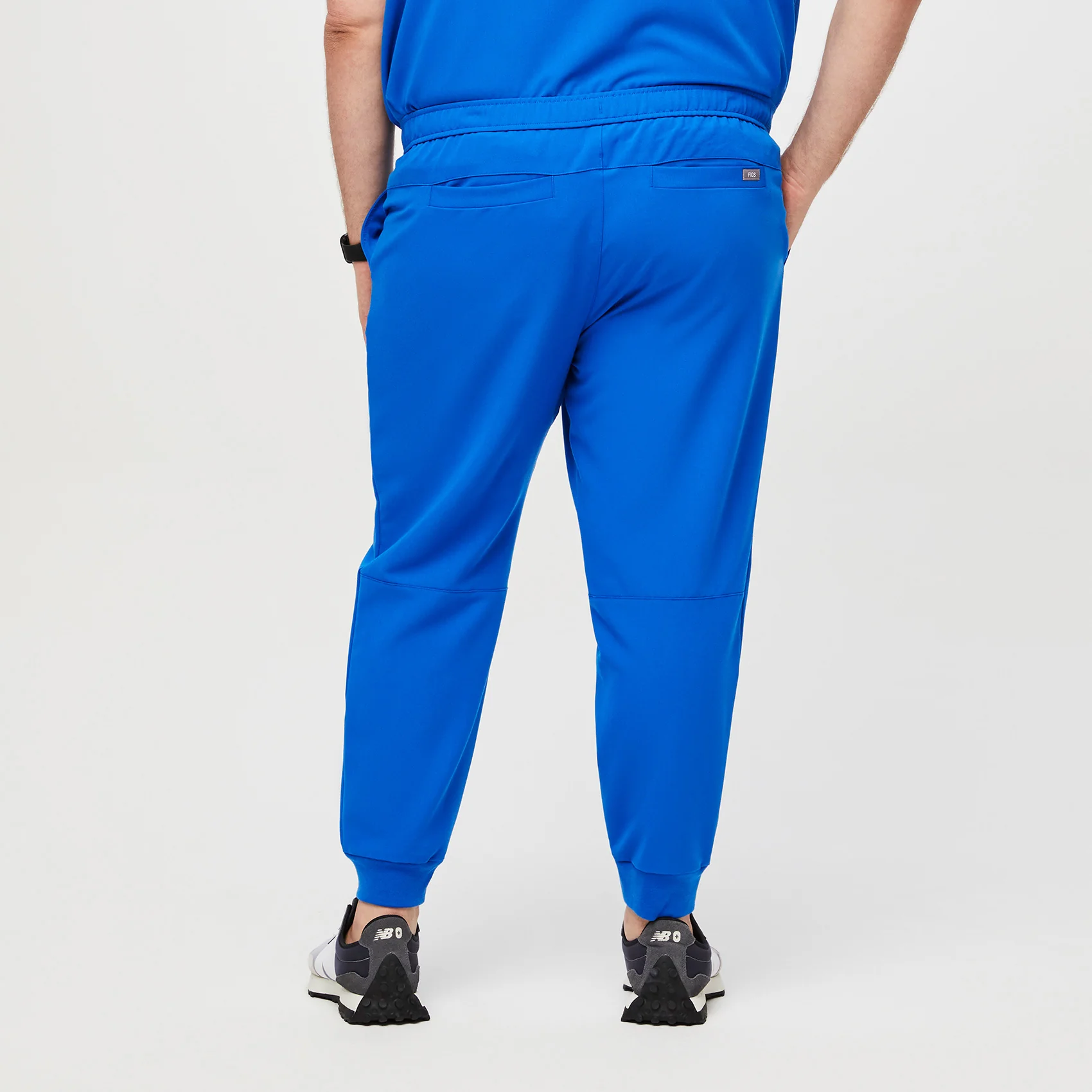 men's Royal Blue Tansen™ - Tall Jogger Scrub Pants (3XL - 6XL) - Image 4