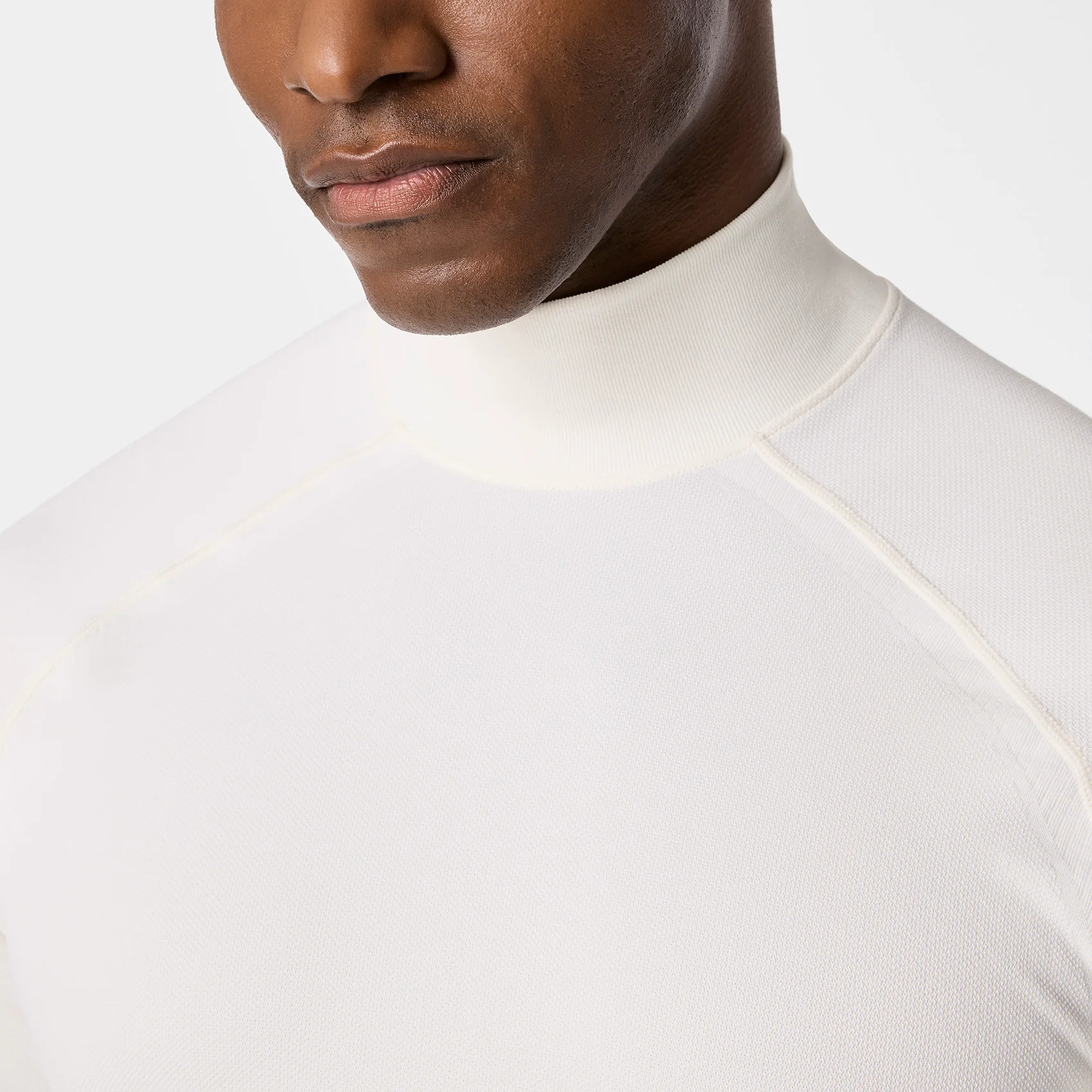 men's Off White FIGS x Team USA Mock Neck - Longsleeve Underscrub - Image 6