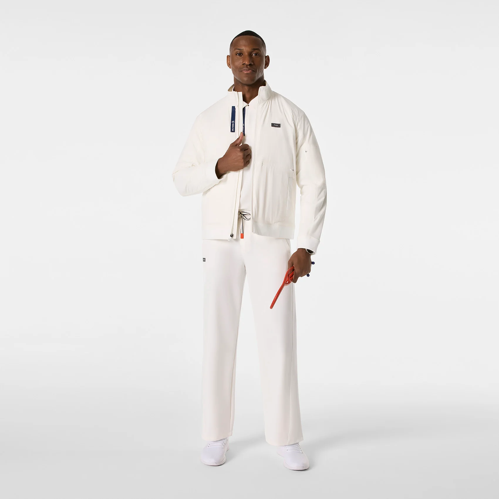 men's Off White FIGS x Team USA On-Shift - Float Bomber Jacket™ - Image 2