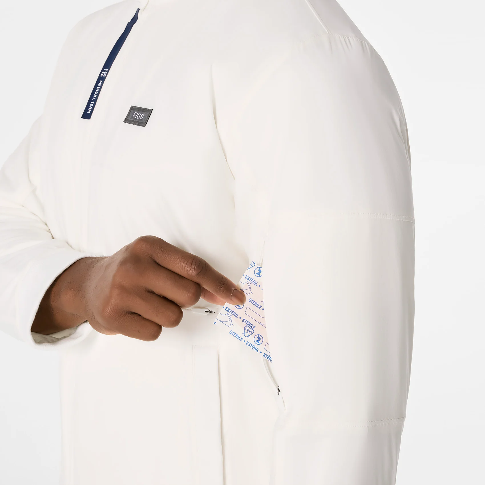 men's Off White FIGS x Team USA On-Shift - Float Bomber Jacket™ - Image 8