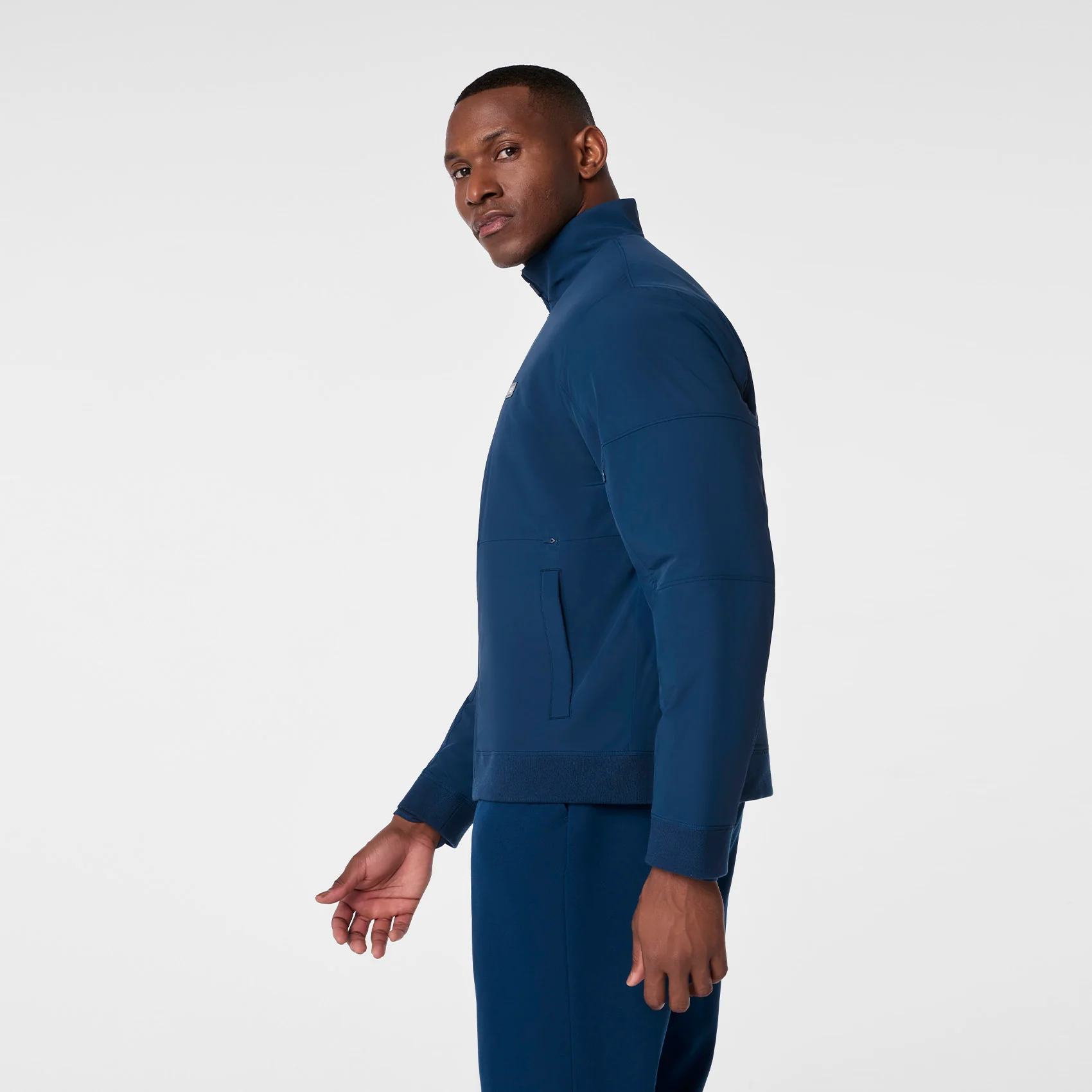 men's Team USA Blue FIGS x Team USA On-Shift - Float Bomber Jacket™ - Image 3